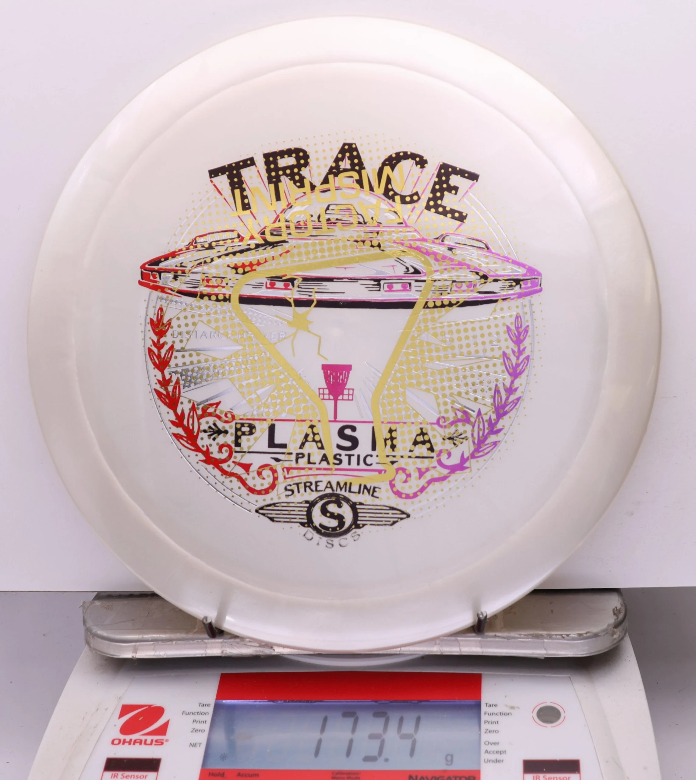 1133925 X-Out Plasma Trace - #761 White, 173