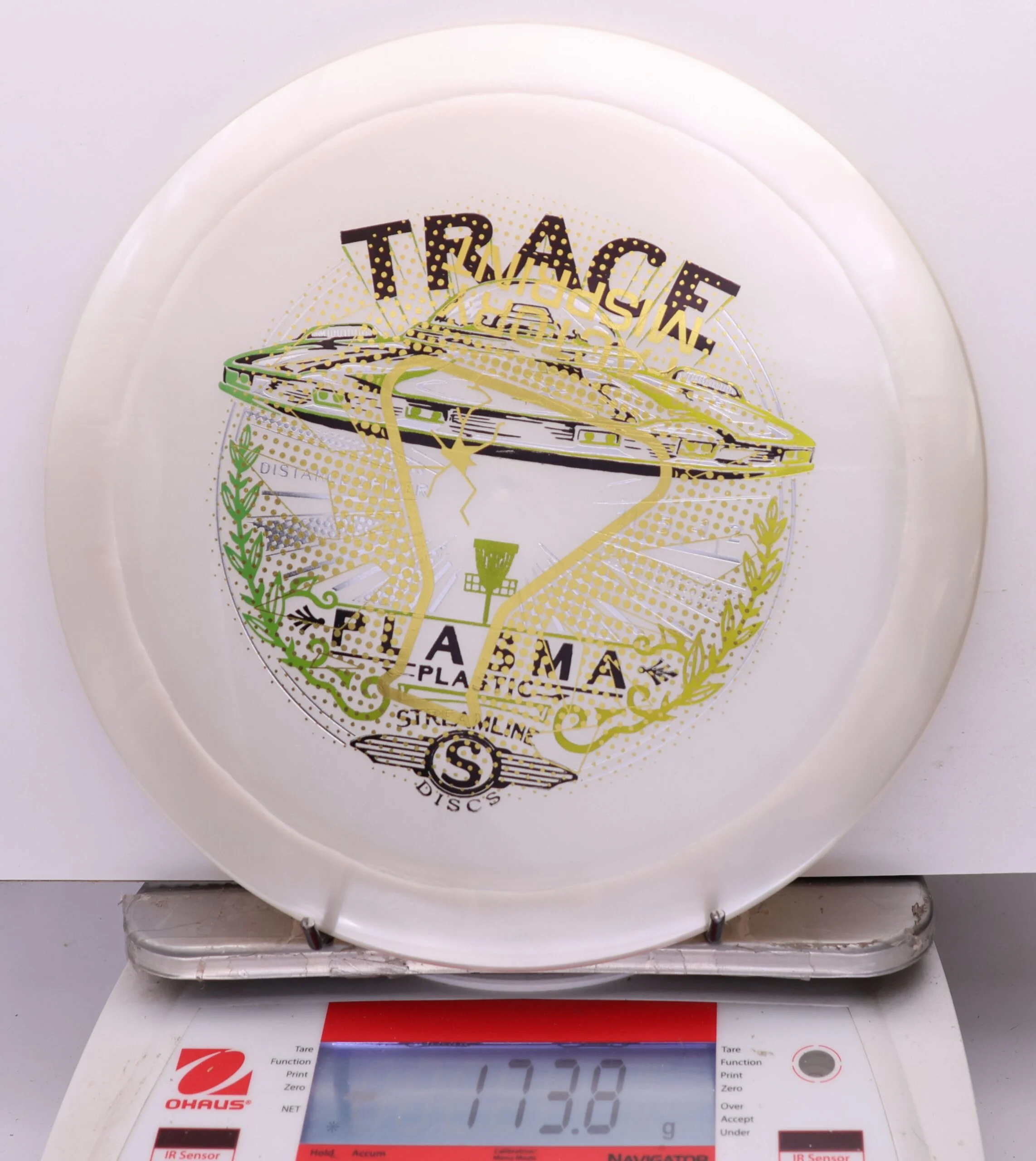 1133926 X-Out Plasma Trace - #762 White, 174