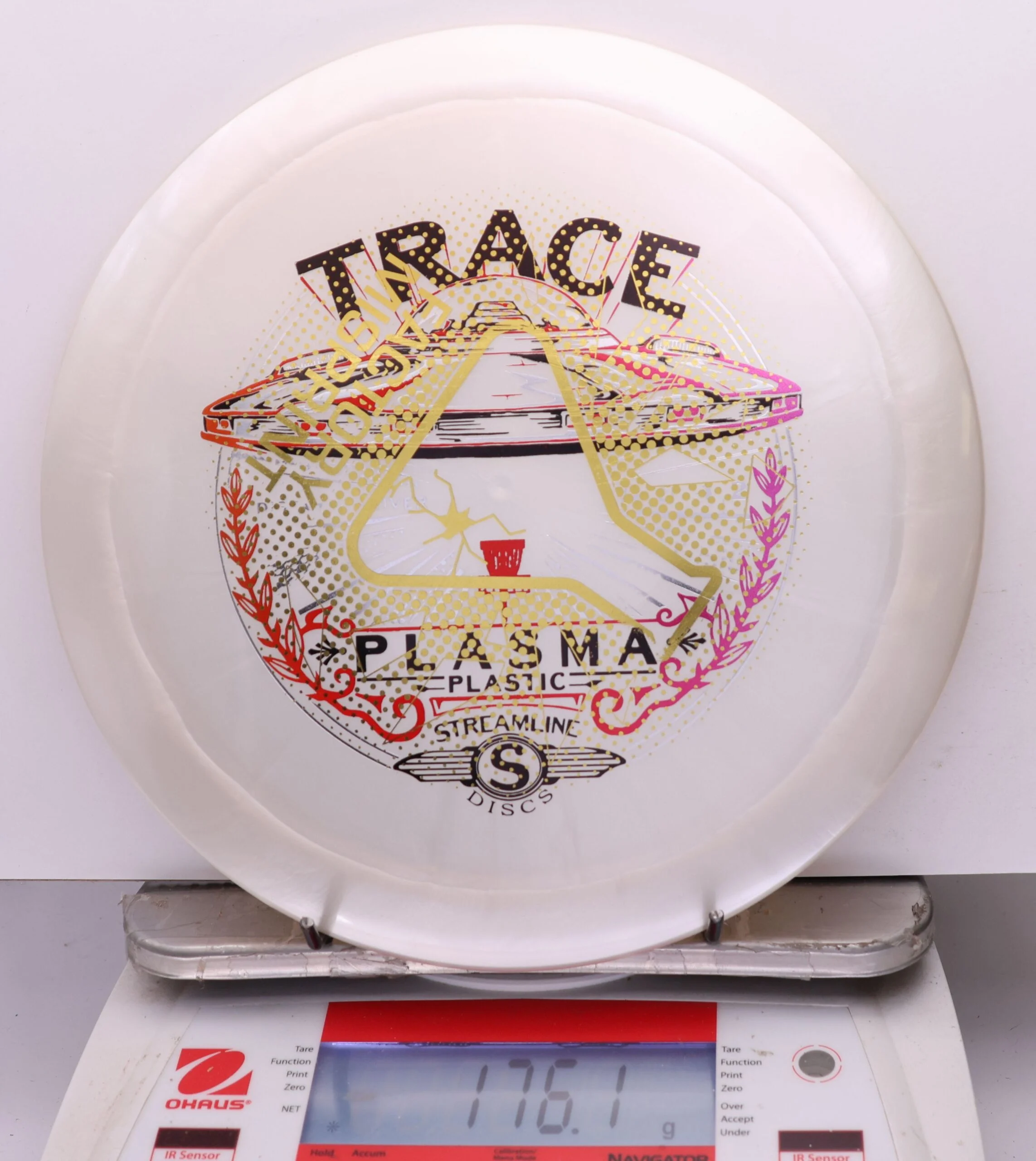 1133927 X-Out Plasma Trace - #763 White, 176