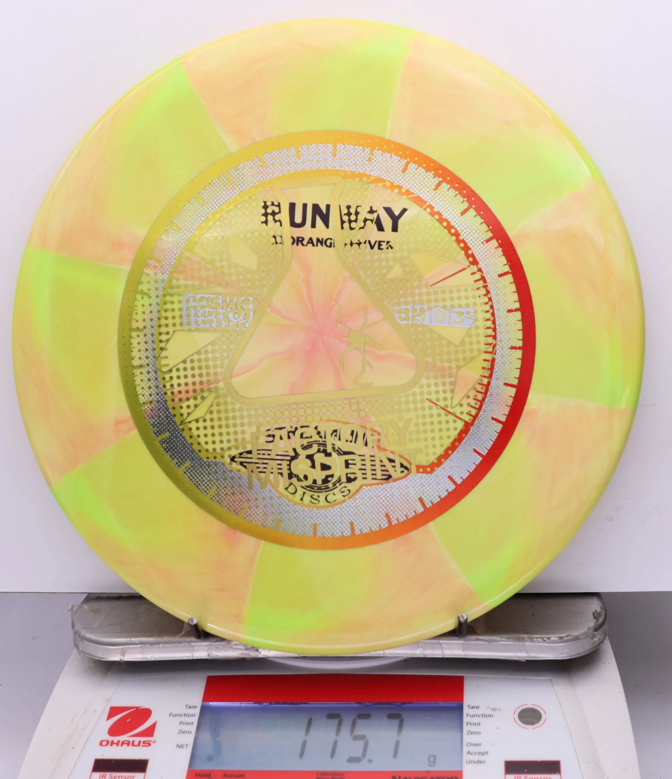 1134072 X-Out Cosmic Neutron Runway - #750 GrellowOrange, 176