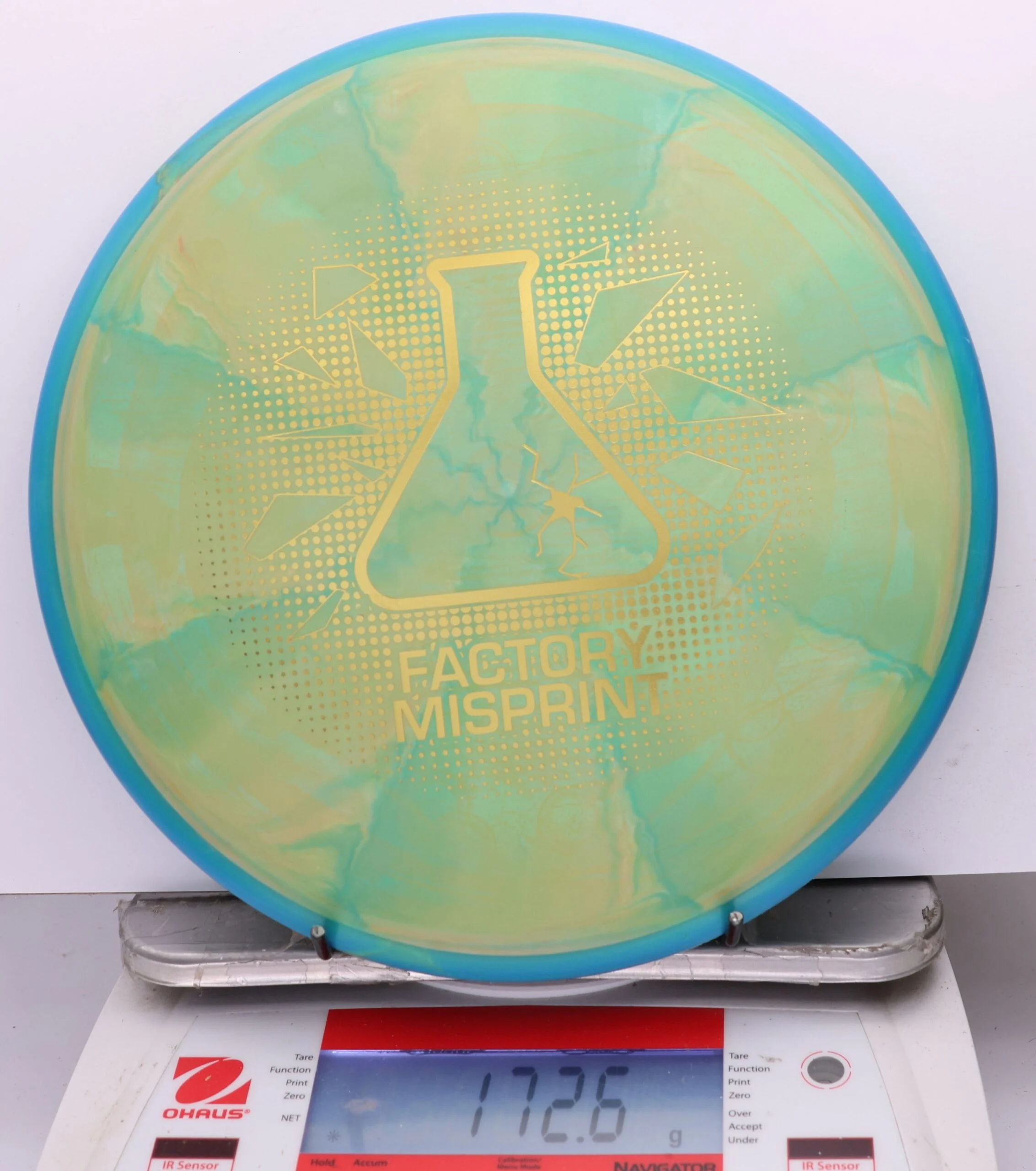 1134146 X-Out Cosmic Electron Medium Envy - #756 Blue-GreenYellow, 173