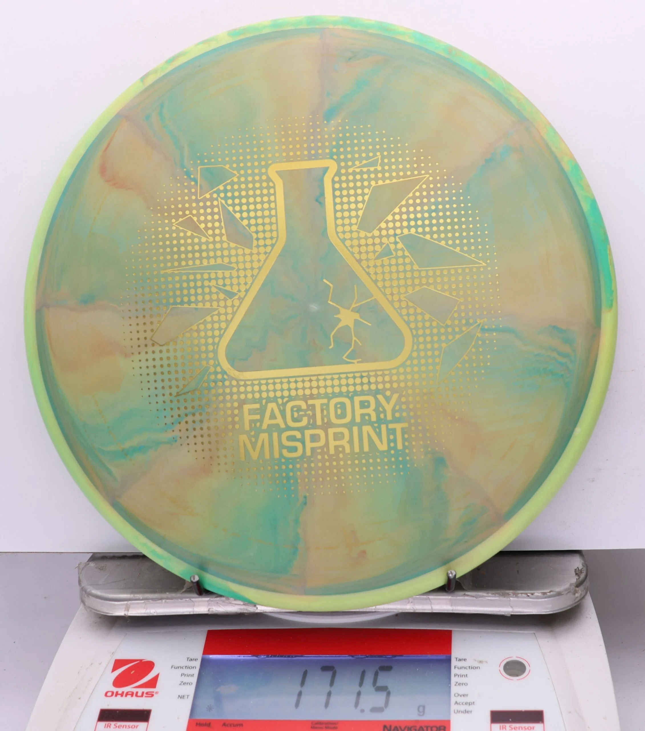 1134253 X-Out Cosmic Electron Medium Proxy - #751 TealGrellow-OrngTeal, 172