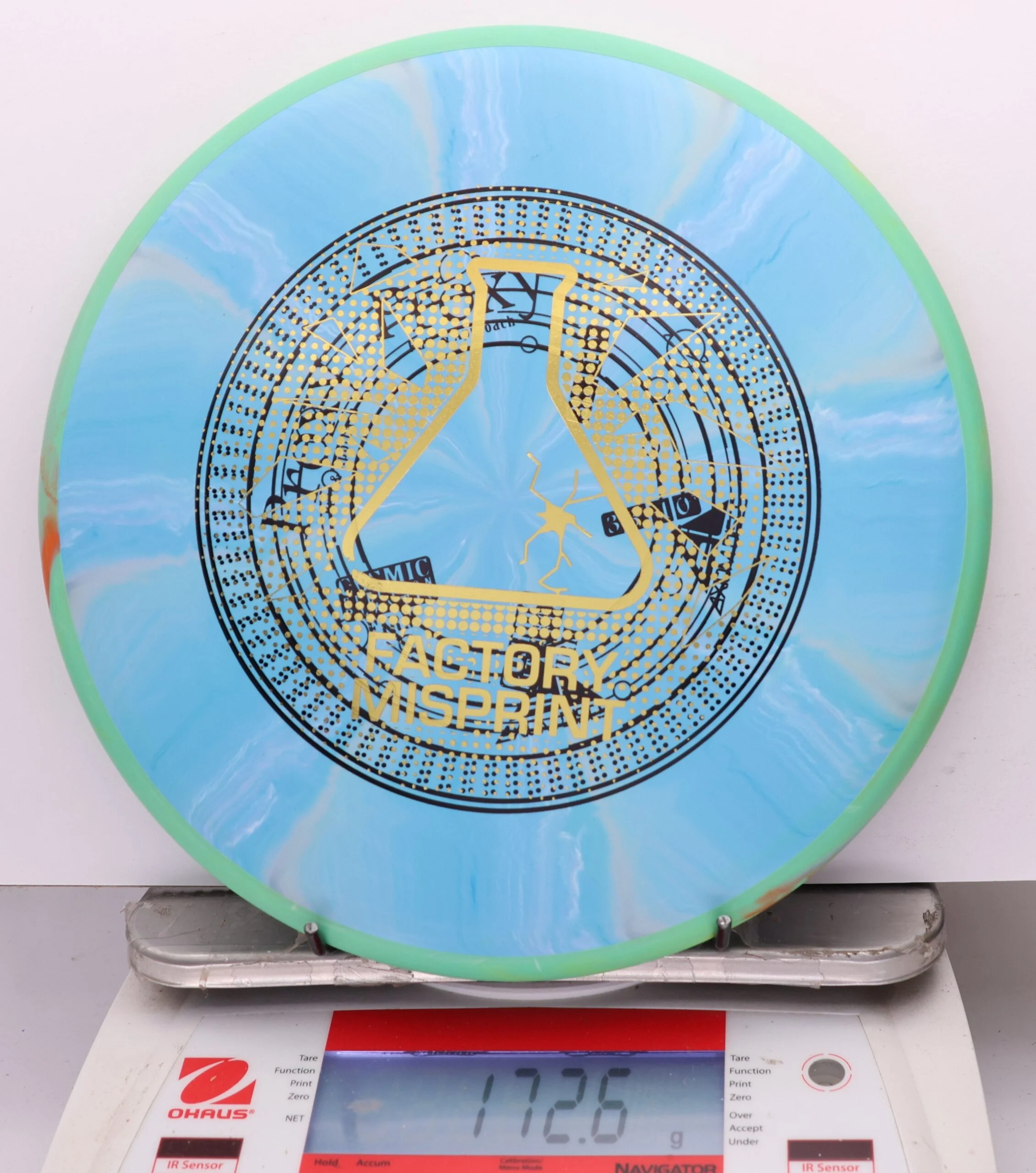 1134316 X-Out Cosmic Electron Medium Proxy - #766 LtGreen-LtBlue, 173