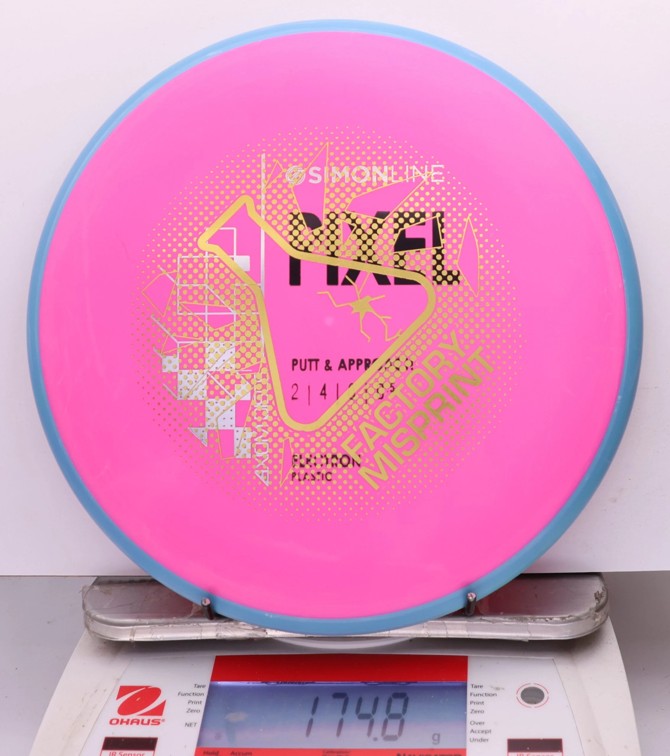 1134618 X-Out Simon Line Electron Pixel - #750 Blue-Pink, 175