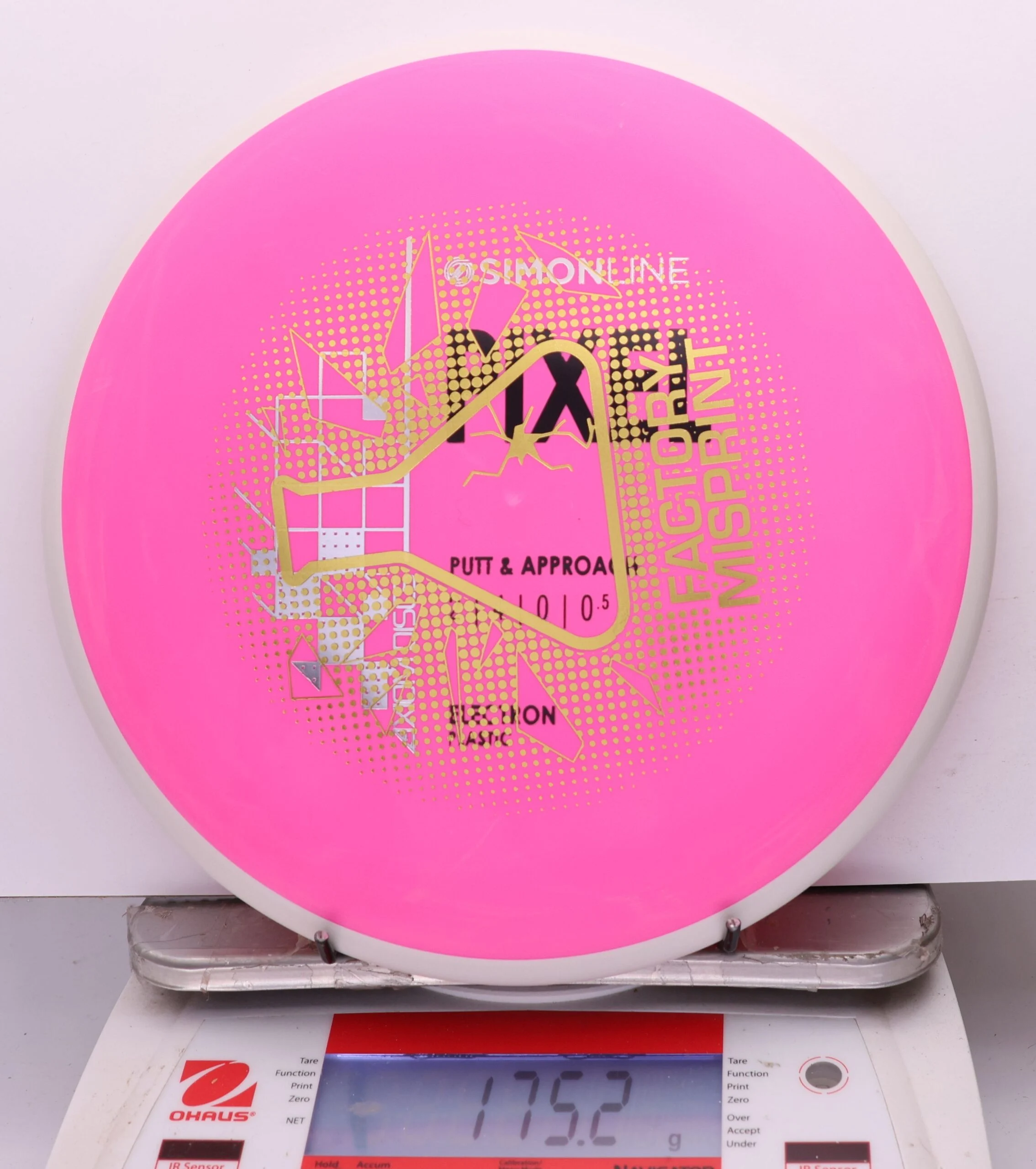 1134652 X-Out Simon Line Electron Pixel - #752 White-Pink, 175