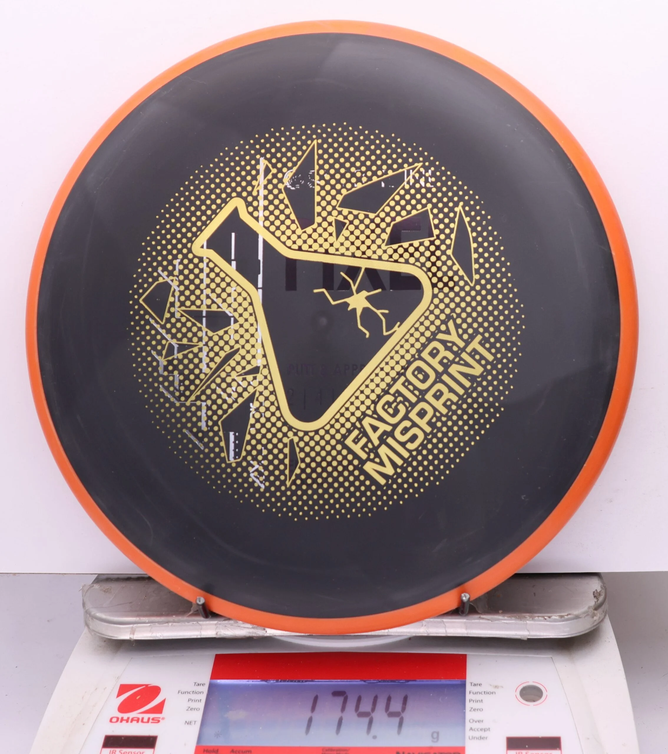 1134654 X-Out Simon Line Electron Pixel - #754 Orange-Black, 174