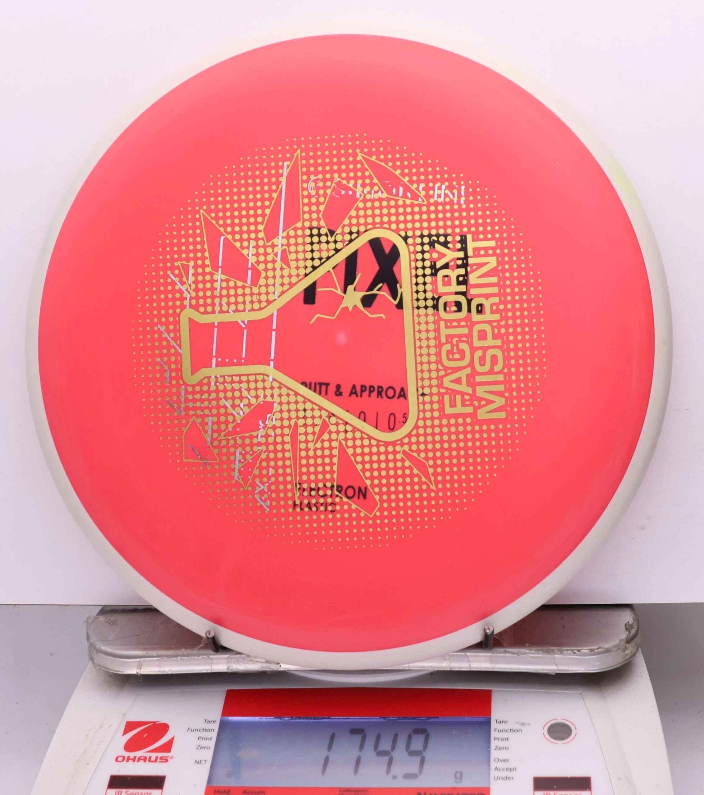 1134717 X-Out Simon Line Electron Pixel - #761 White-Red, 175