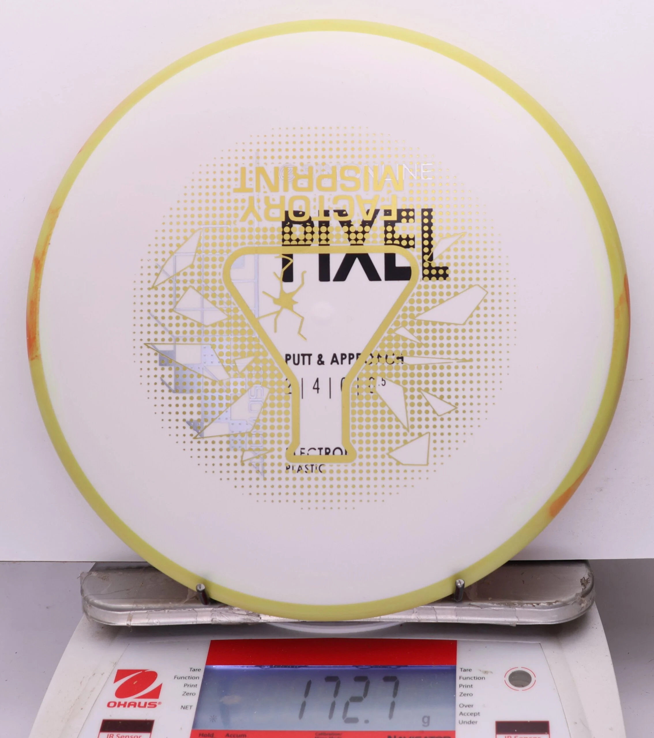 1134817 X-Out Simon Line Electron Pixel - #777 Yellow-White, 173