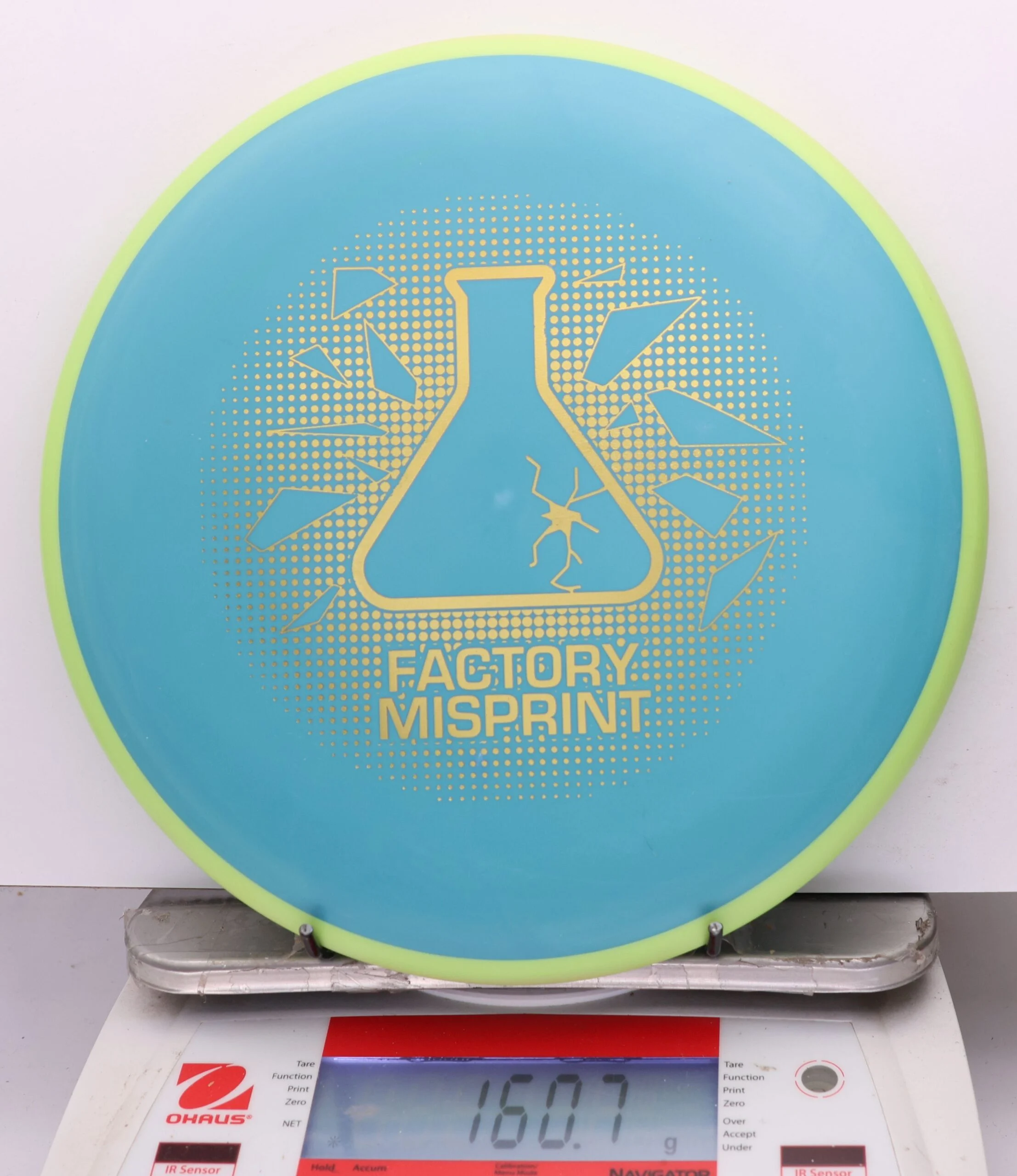1134881 X-Out Simon Line Electron Firm Pixel - #751 Yellow-Aqua, 161