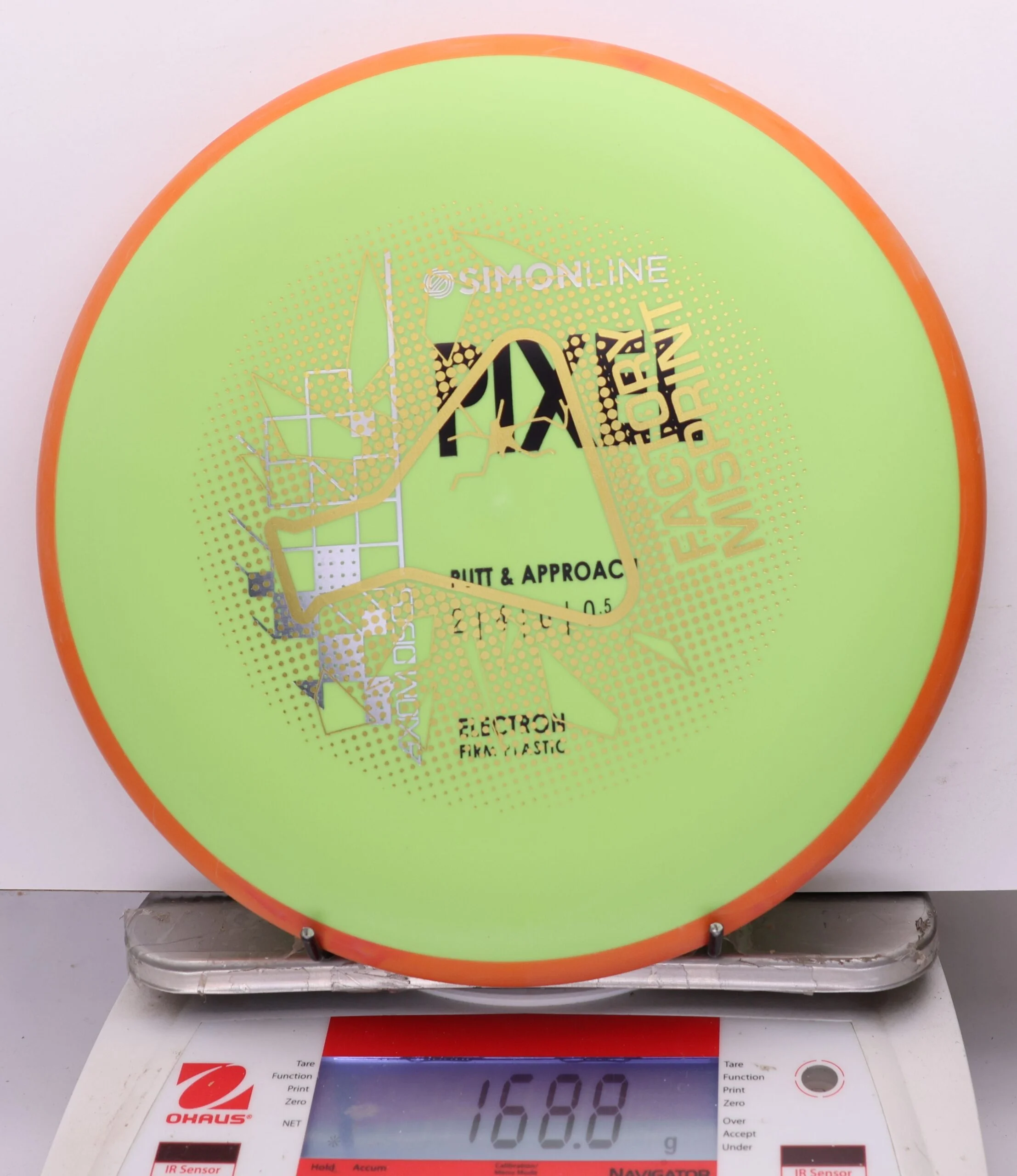 1134883 X-Out Simon Line Electron Firm Pixel - #753 Orange-Grellow, 169