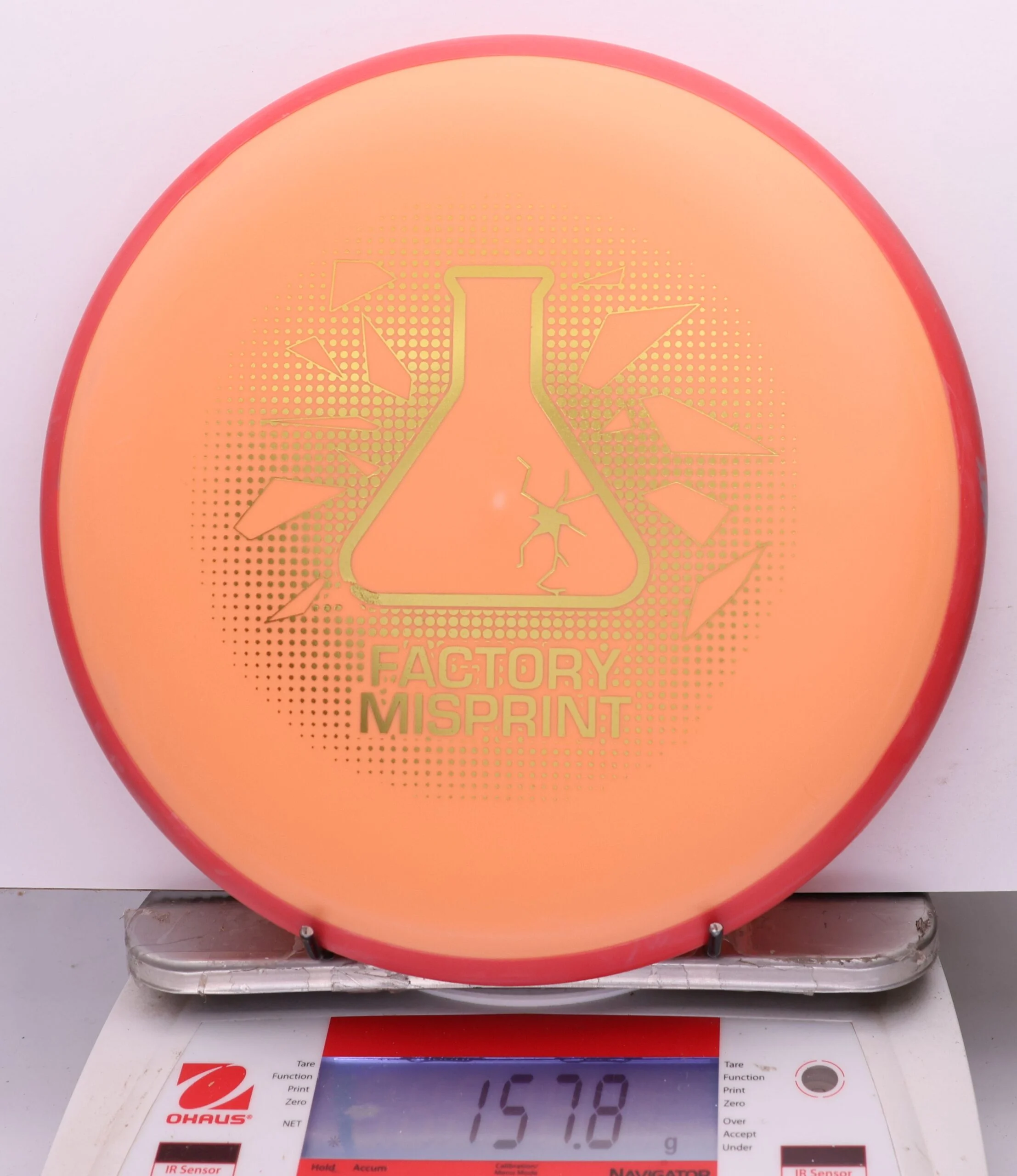 1134885 X-Out Simon Line Electron Firm Pixel - #755 Red-Orange, 158