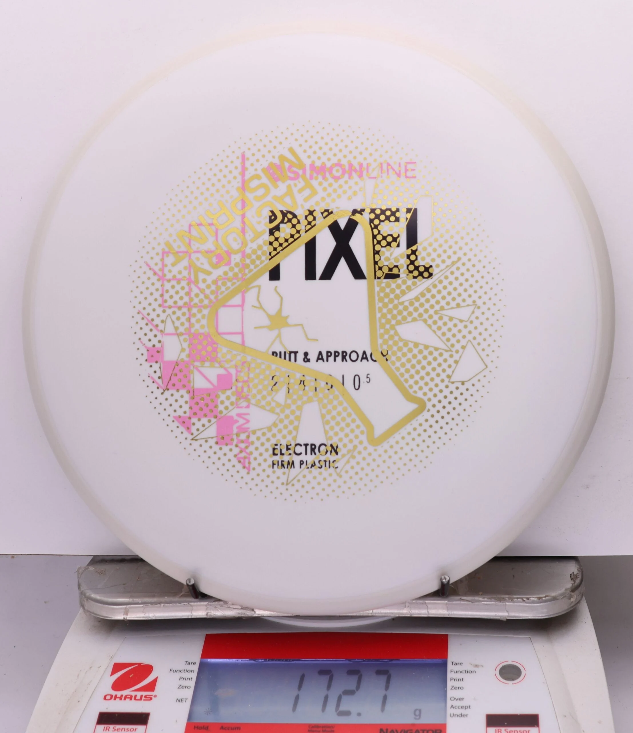 1134901 X-Out Simon Line Electron Firm Pixel - #760 White, 173