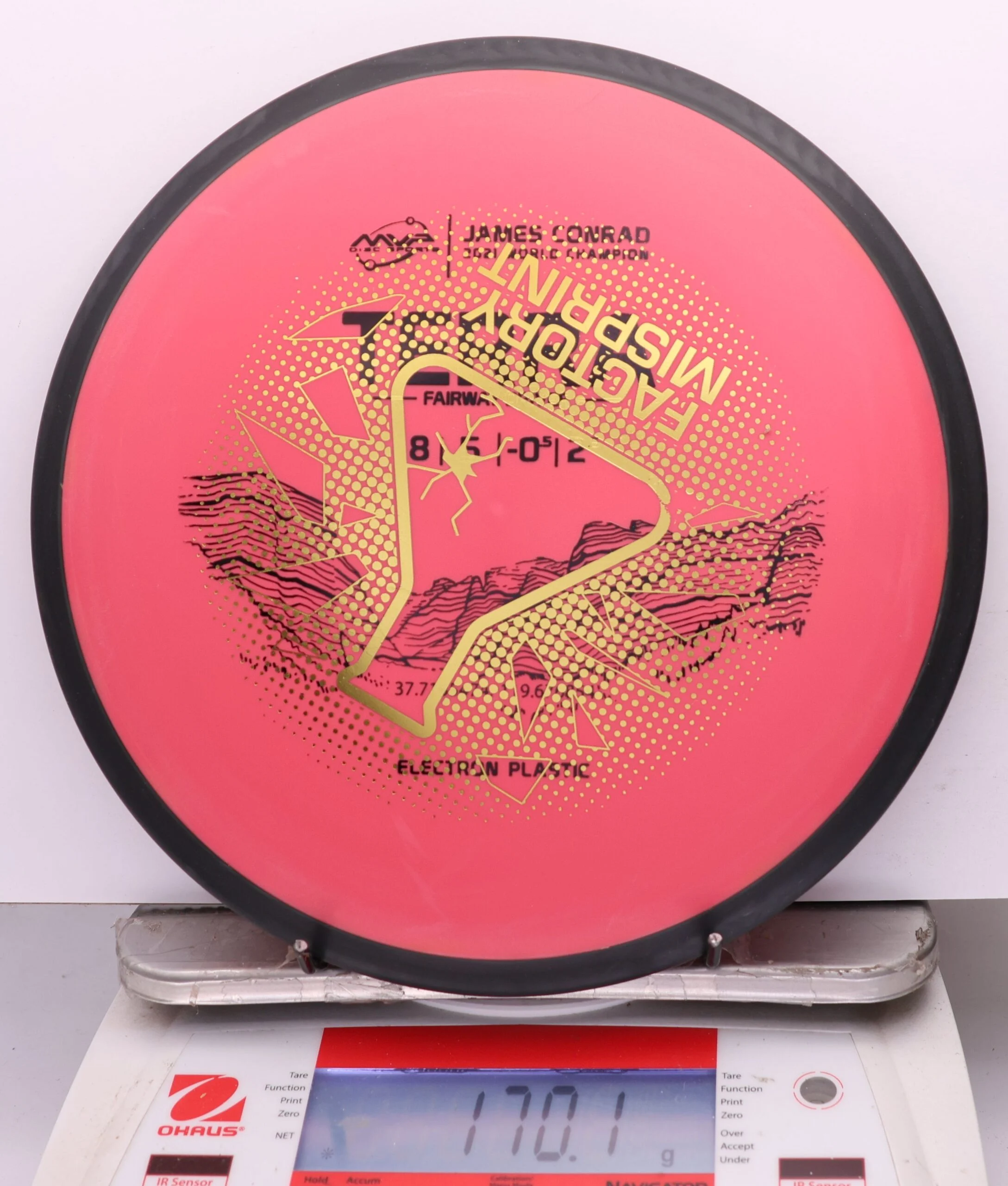 1135200 X-Out Electron Terra, James Conrad - #754 Red, 170