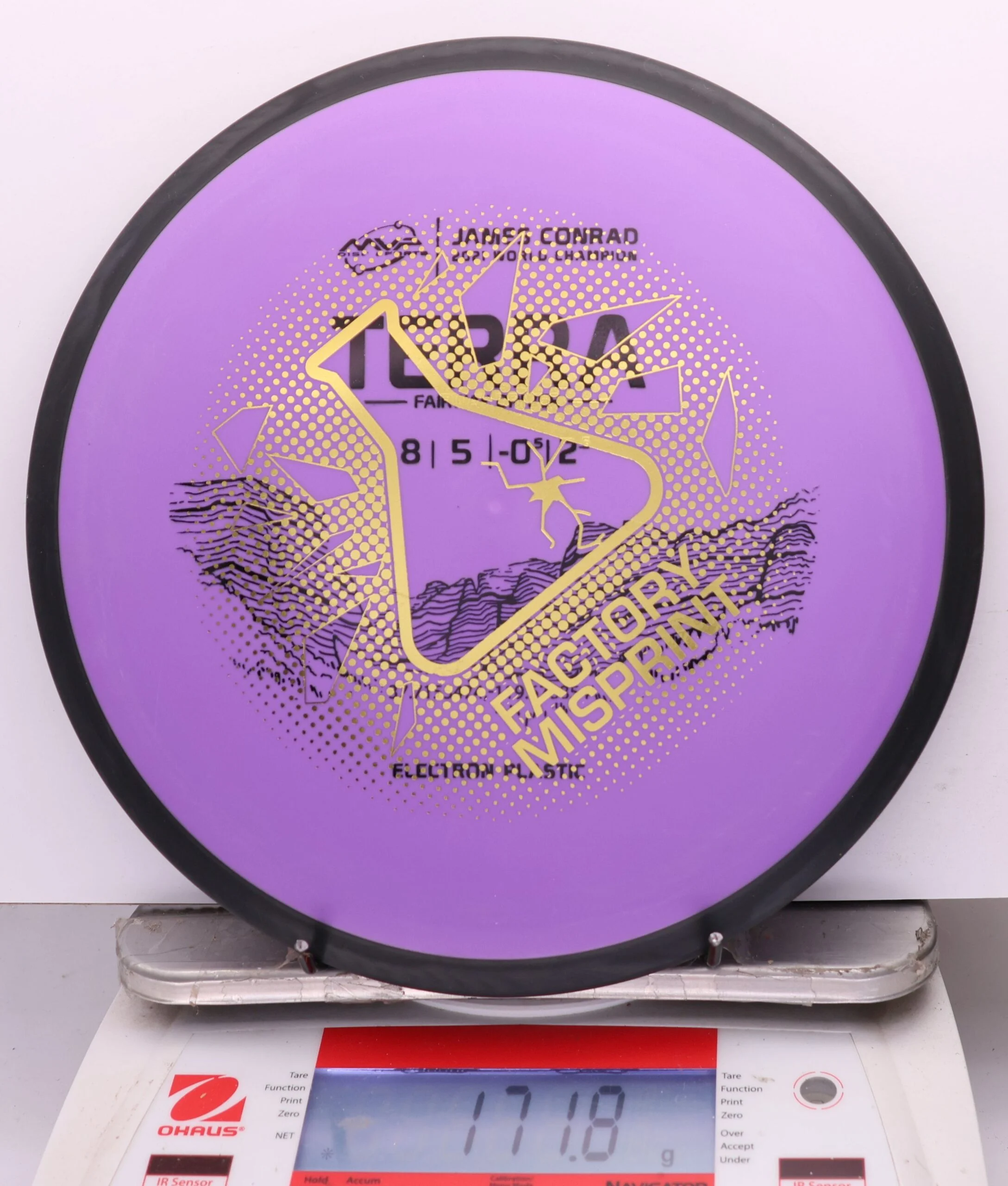 1135255 X-Out Electron Terra, James Conrad - #756 Purple, 172