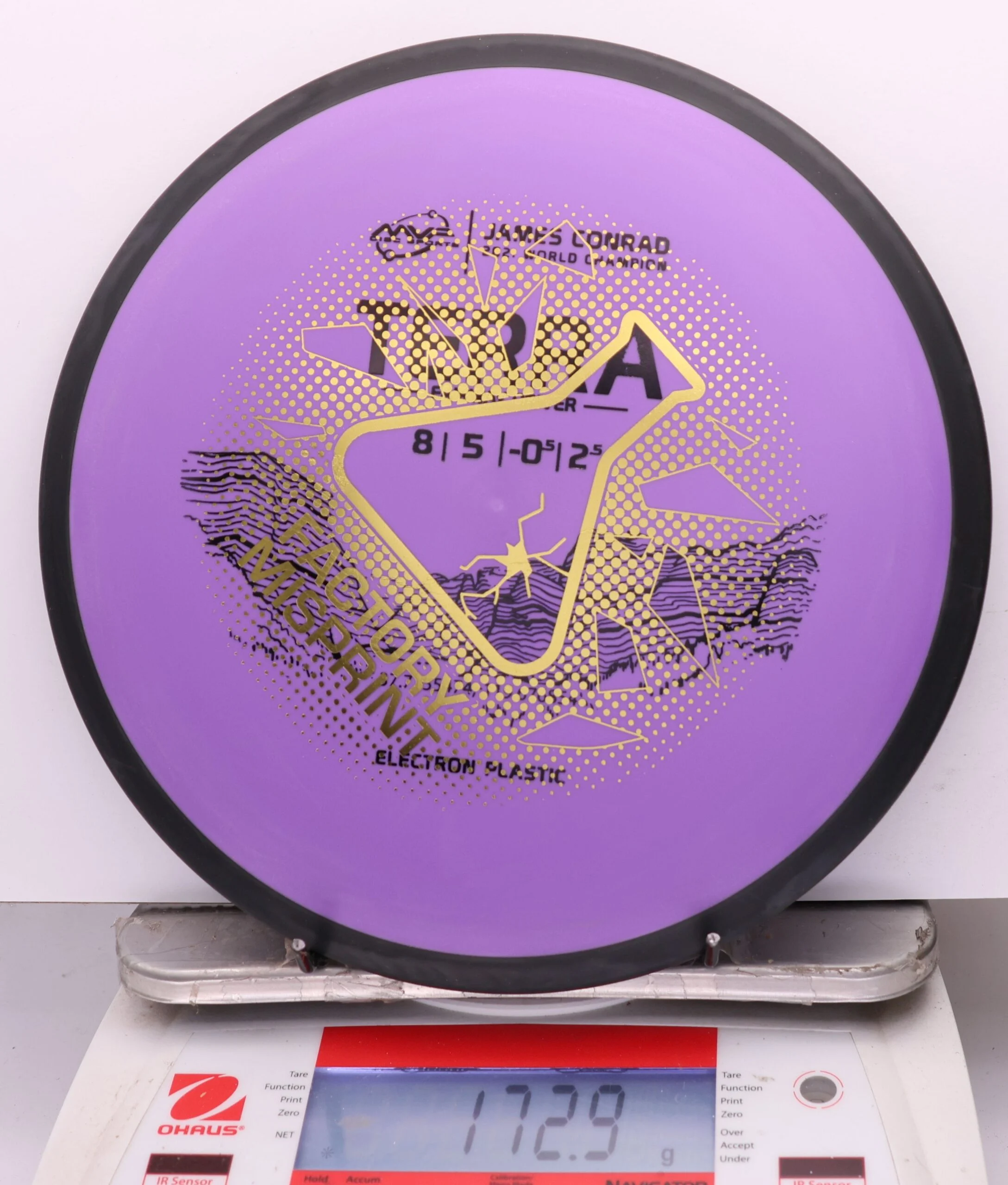 1135257 X-Out Electron Terra, James Conrad - #758 Purple, 173
