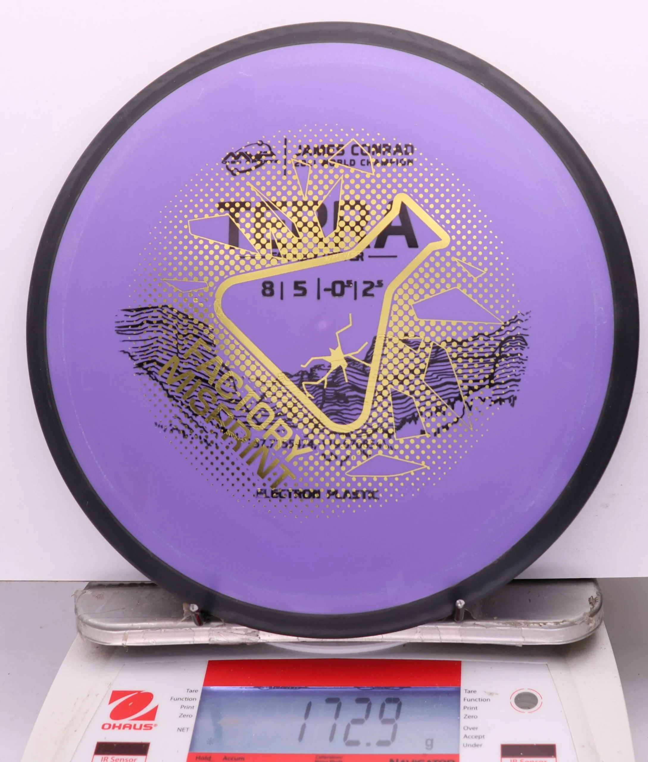 1135259 X-Out Electron Terra, James Conrad - #760 Purple, 173