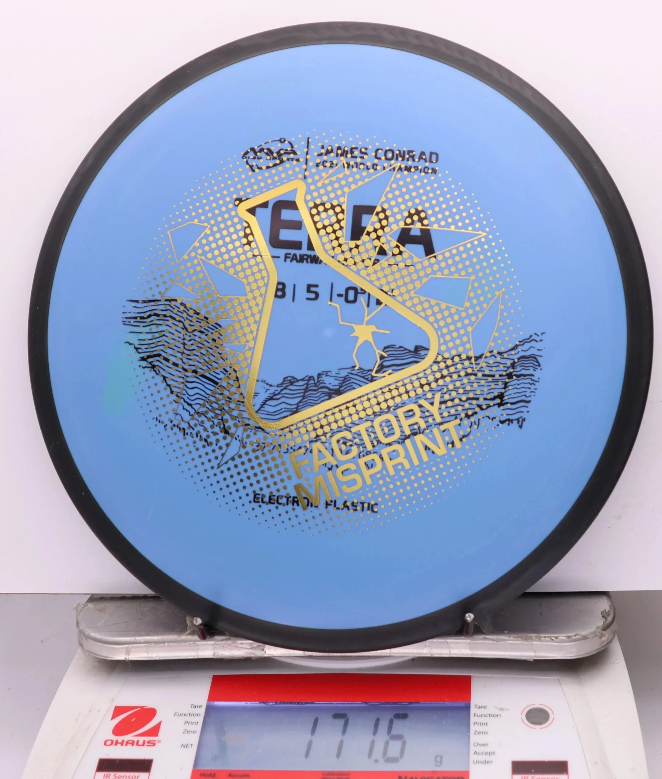 1135313 X-Out Electron Terra, James Conrad - #761 Blue, 172