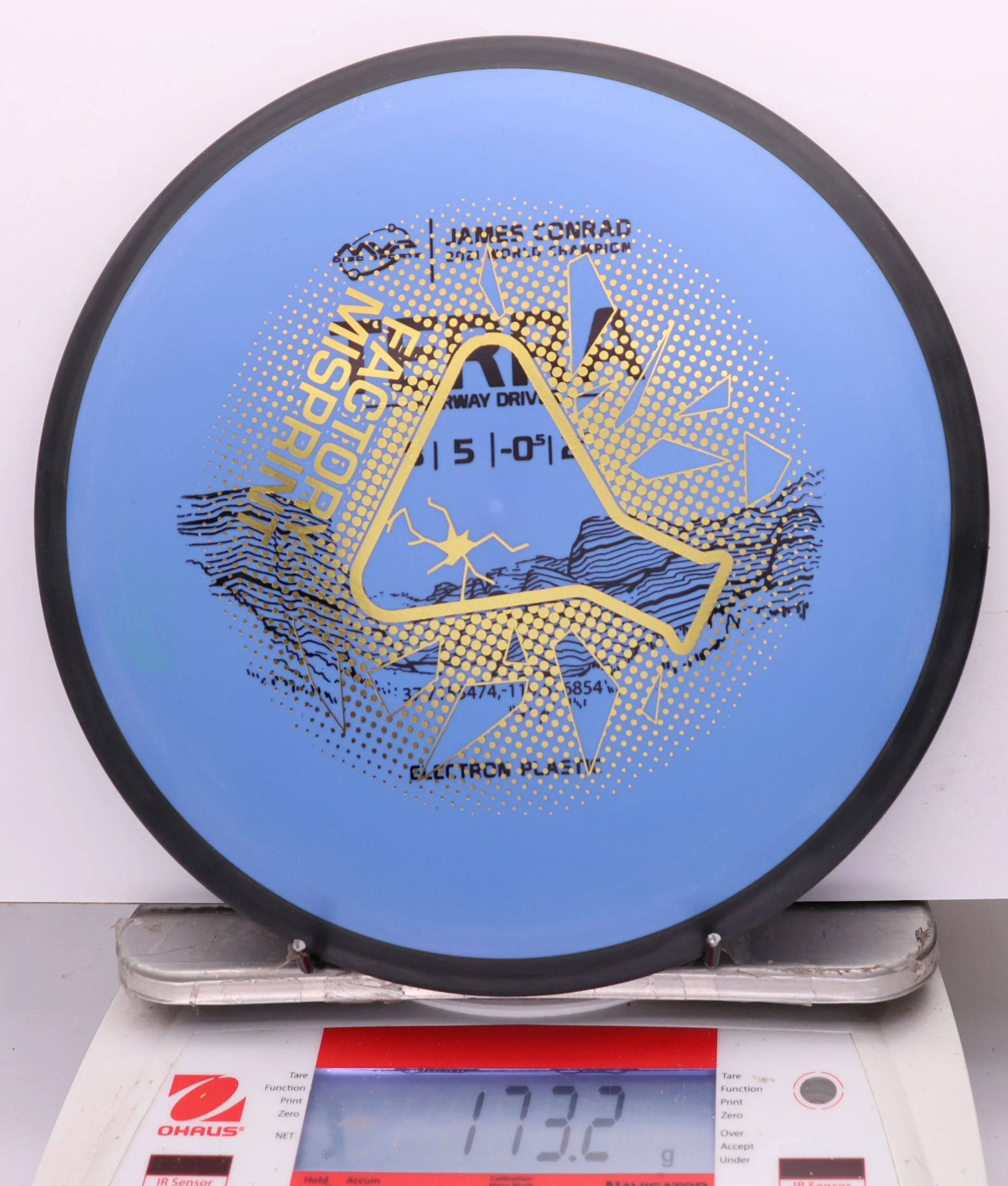 1135315 X-Out Electron Terra, James Conrad - #763 Blue, 173