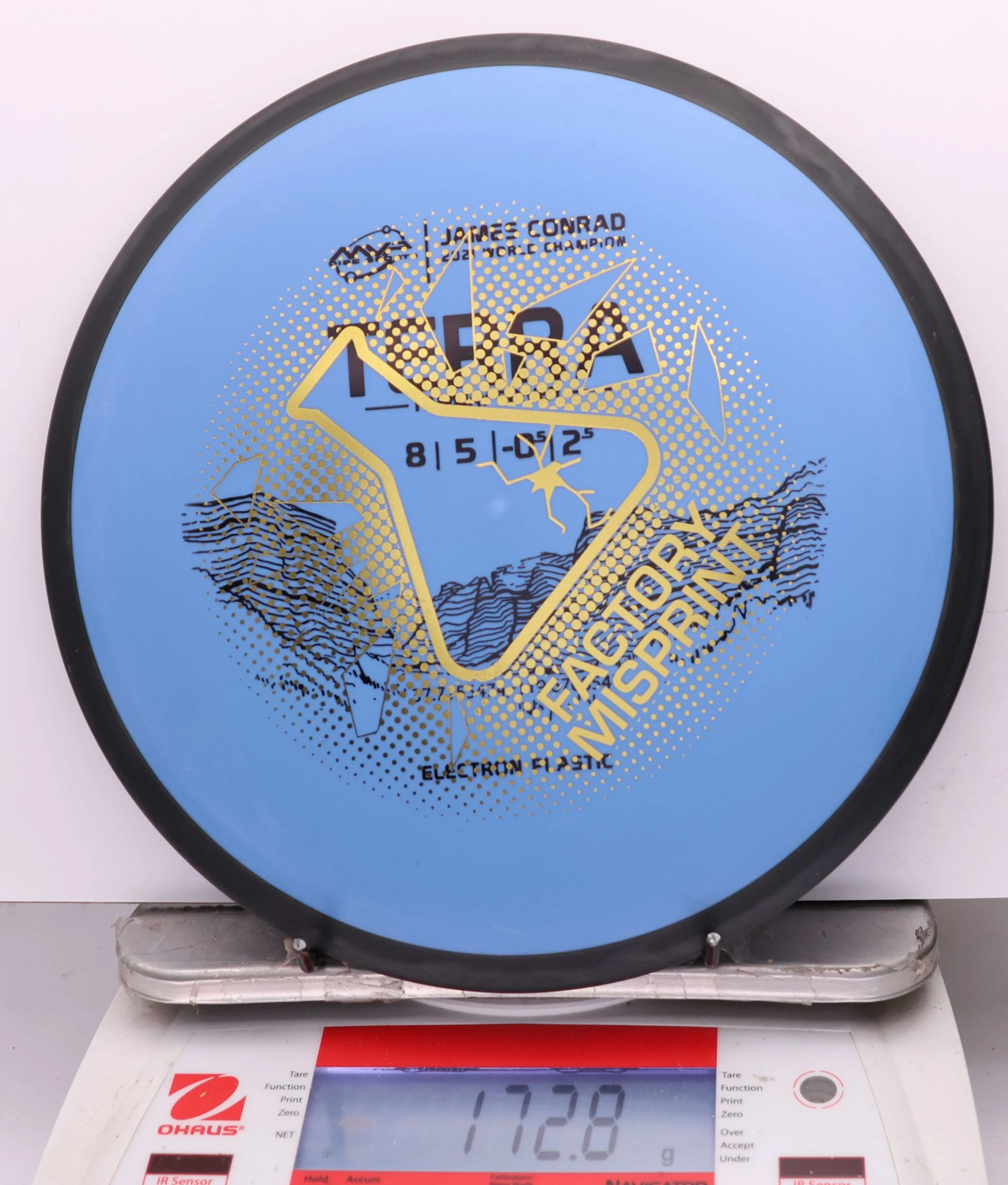 1135316 X-Out Electron Terra, James Conrad - #764 Blue, 173