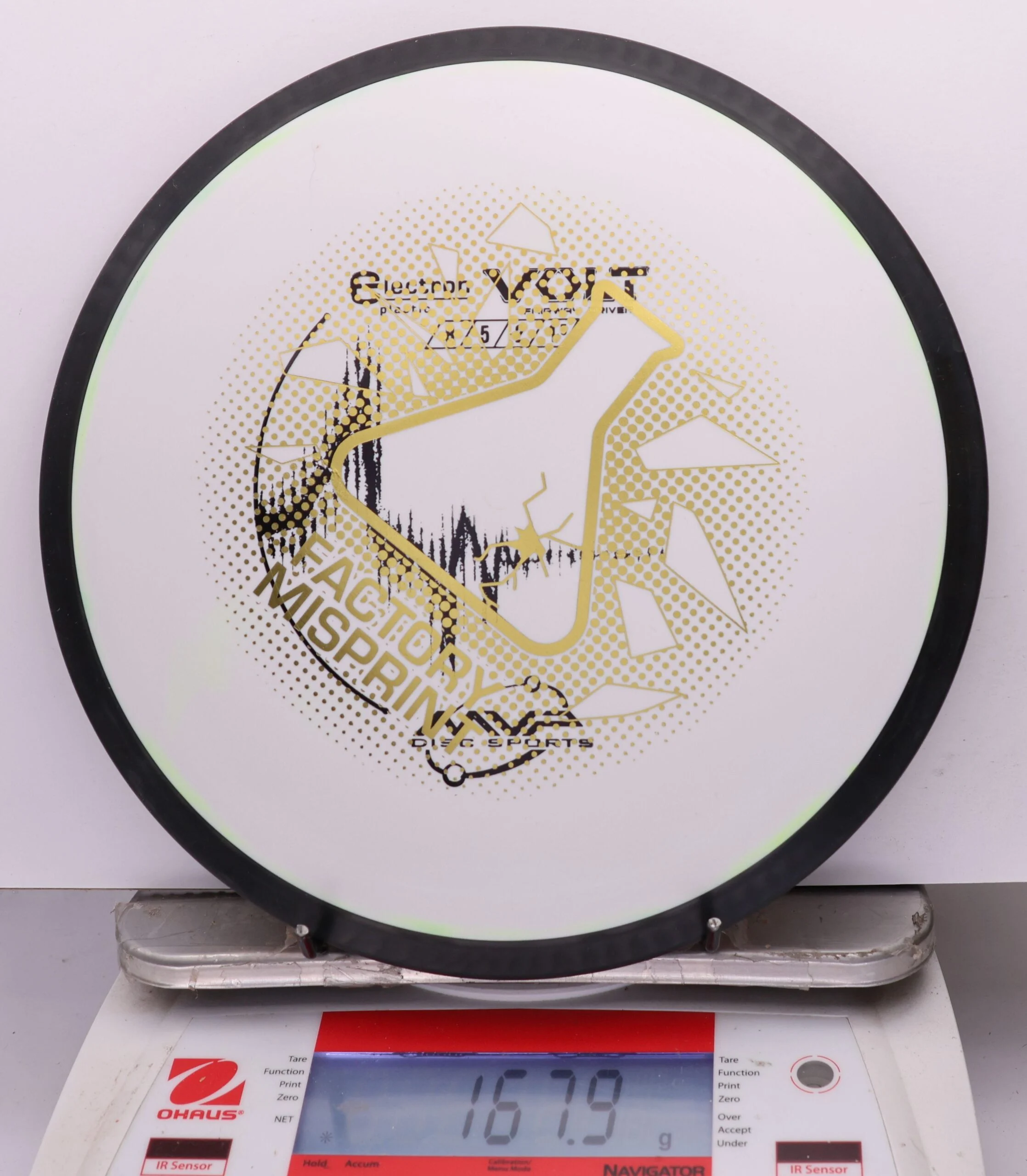 1135395 X-Out Electron Volt - #751 White, 168