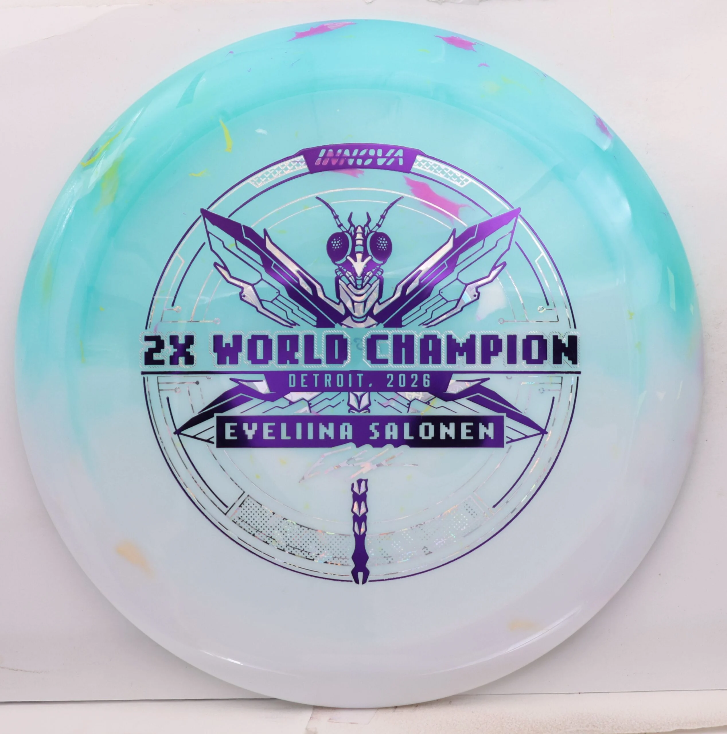 Party Time Duo Destroyer, Eveliina Salonen 2x World Champion