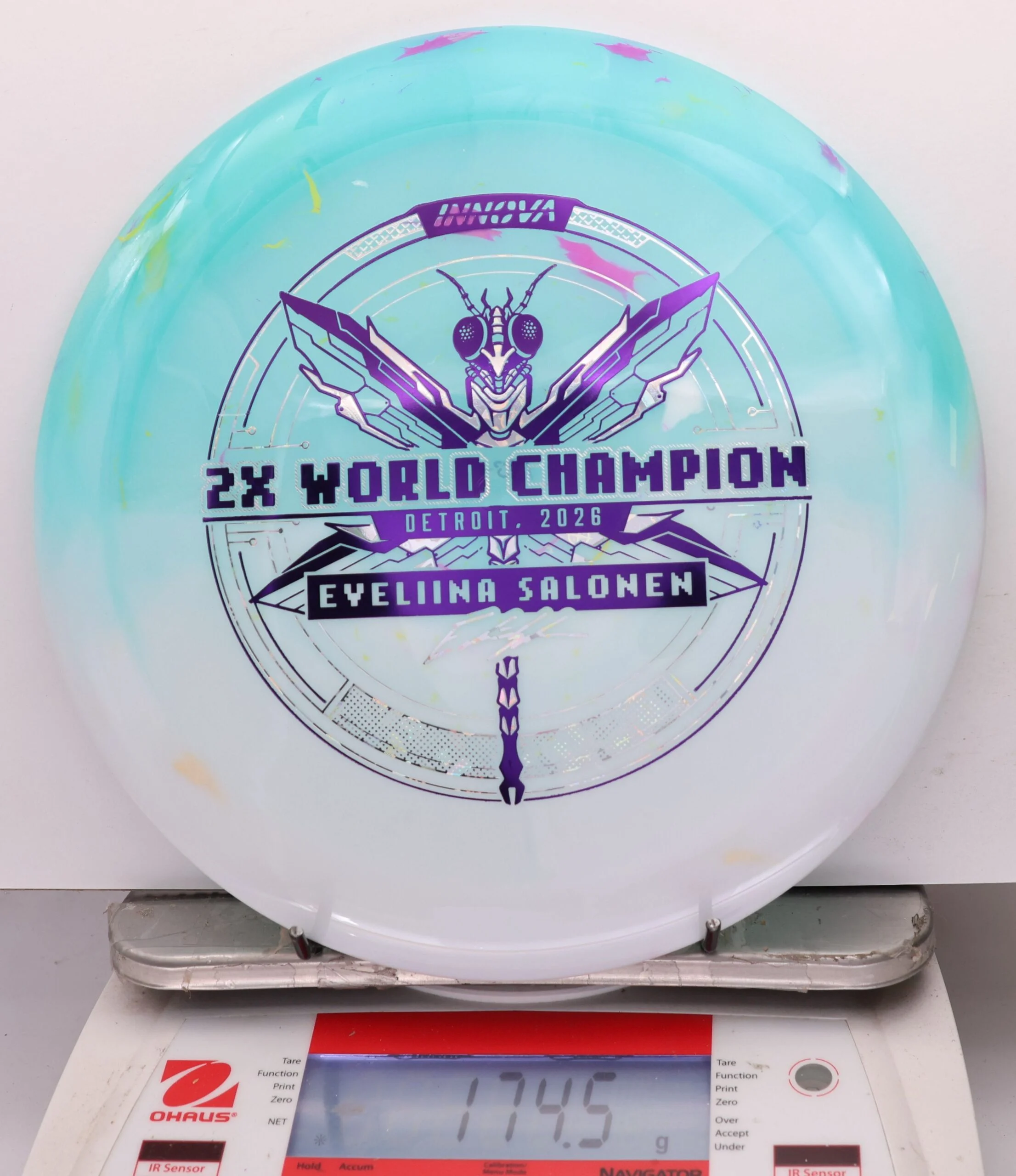 1135516 Party Time Duo Destroyer, Eveliina Salonen 2x World Champion - #01 LtBlueWhite, 175