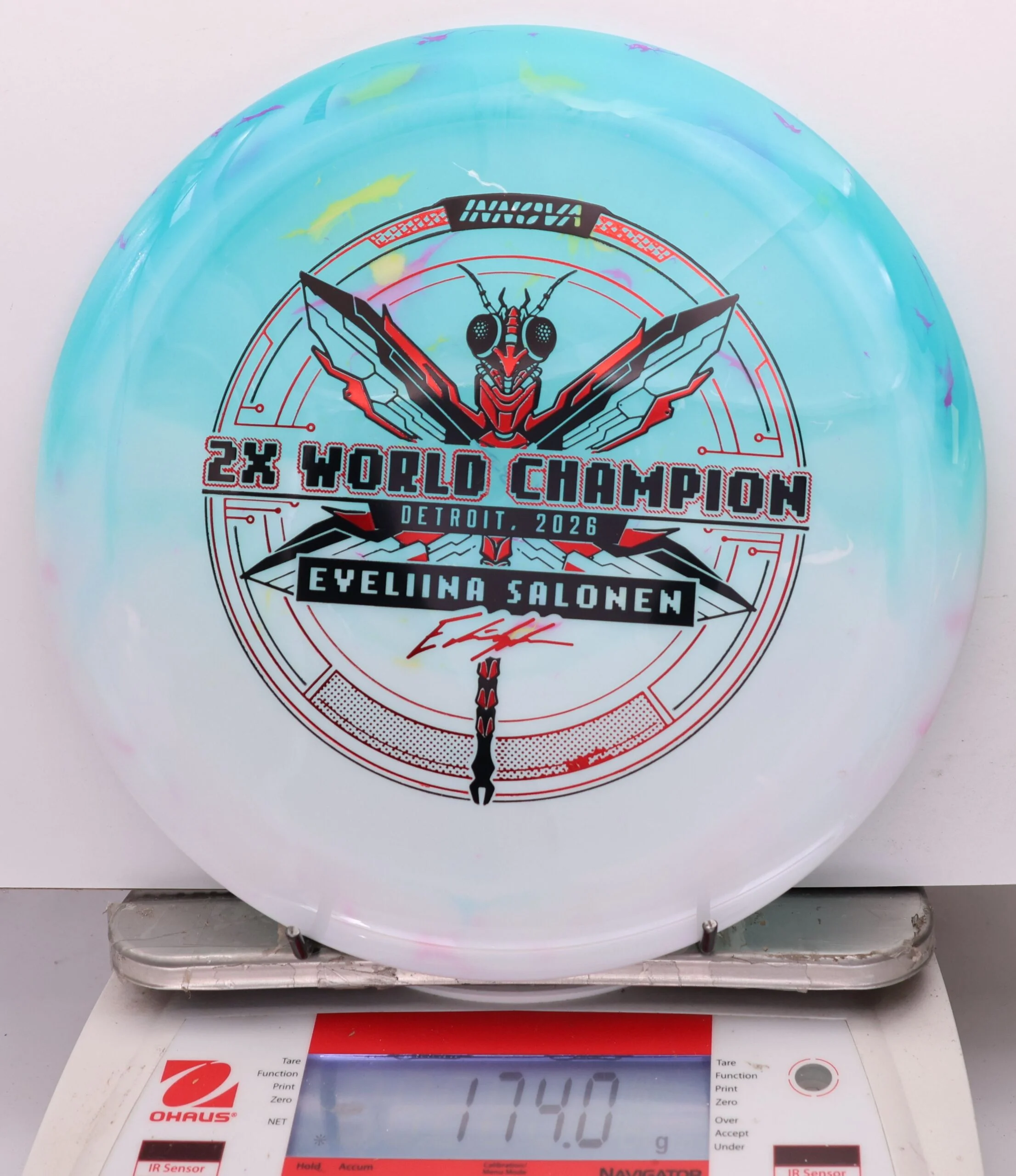 1135517 Party Time Duo Destroyer, Eveliina Salonen 2x World Champion - #02 LtBlueWhite, 174