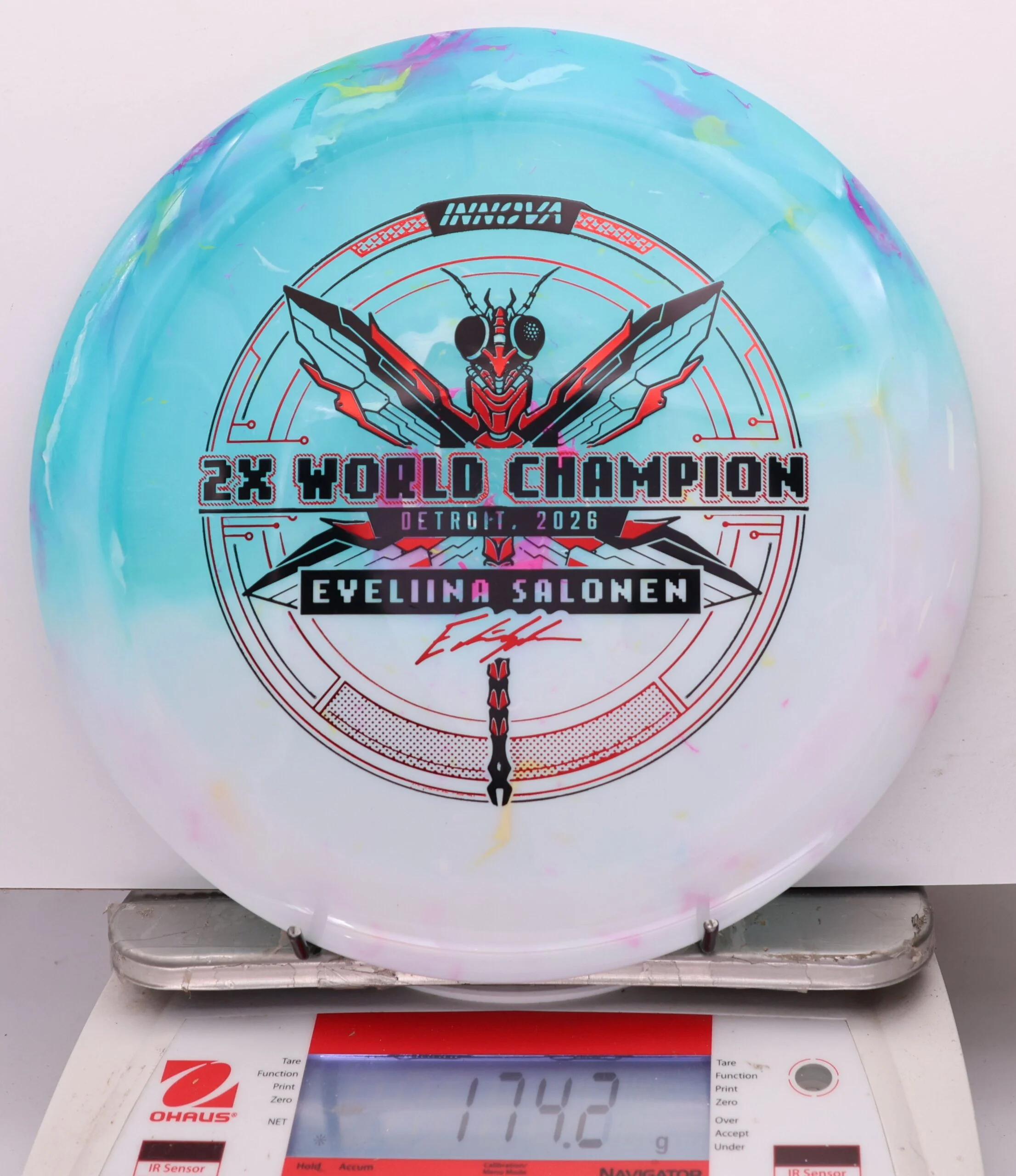 1135518 Party Time Duo Destroyer, Eveliina Salonen 2x World Champion - #03 LtBlueWhite, 174