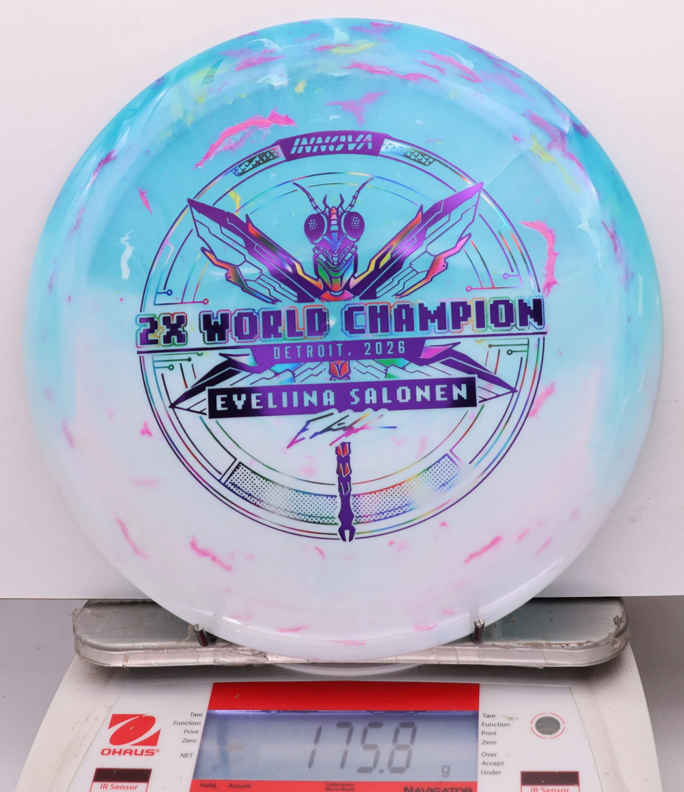 1135538 Party Time Duo Destroyer, Eveliina Salonen 2x World Champion - #04 LtBlueWhite, 176