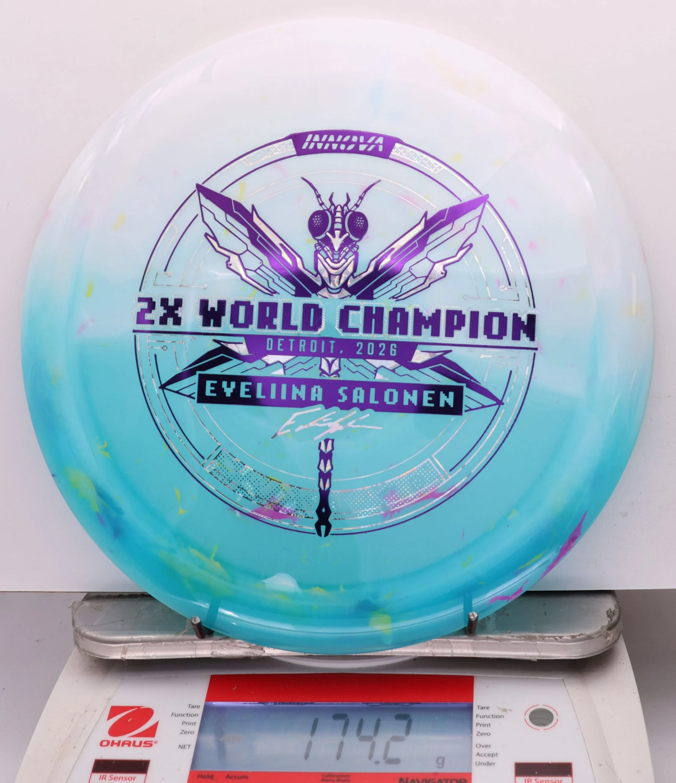 1135541 Party Time Duo Destroyer, Eveliina Salonen 2x World Champion - #07 LtBlueWhite, 174