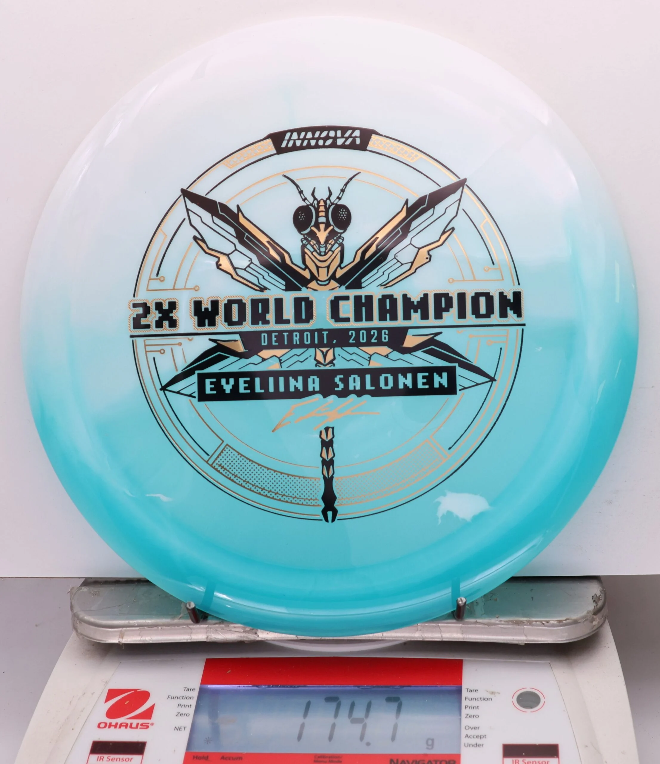 1135542 Party Time Duo Destroyer, Eveliina Salonen 2x World Champion - #08 LtBlueWhite, 175