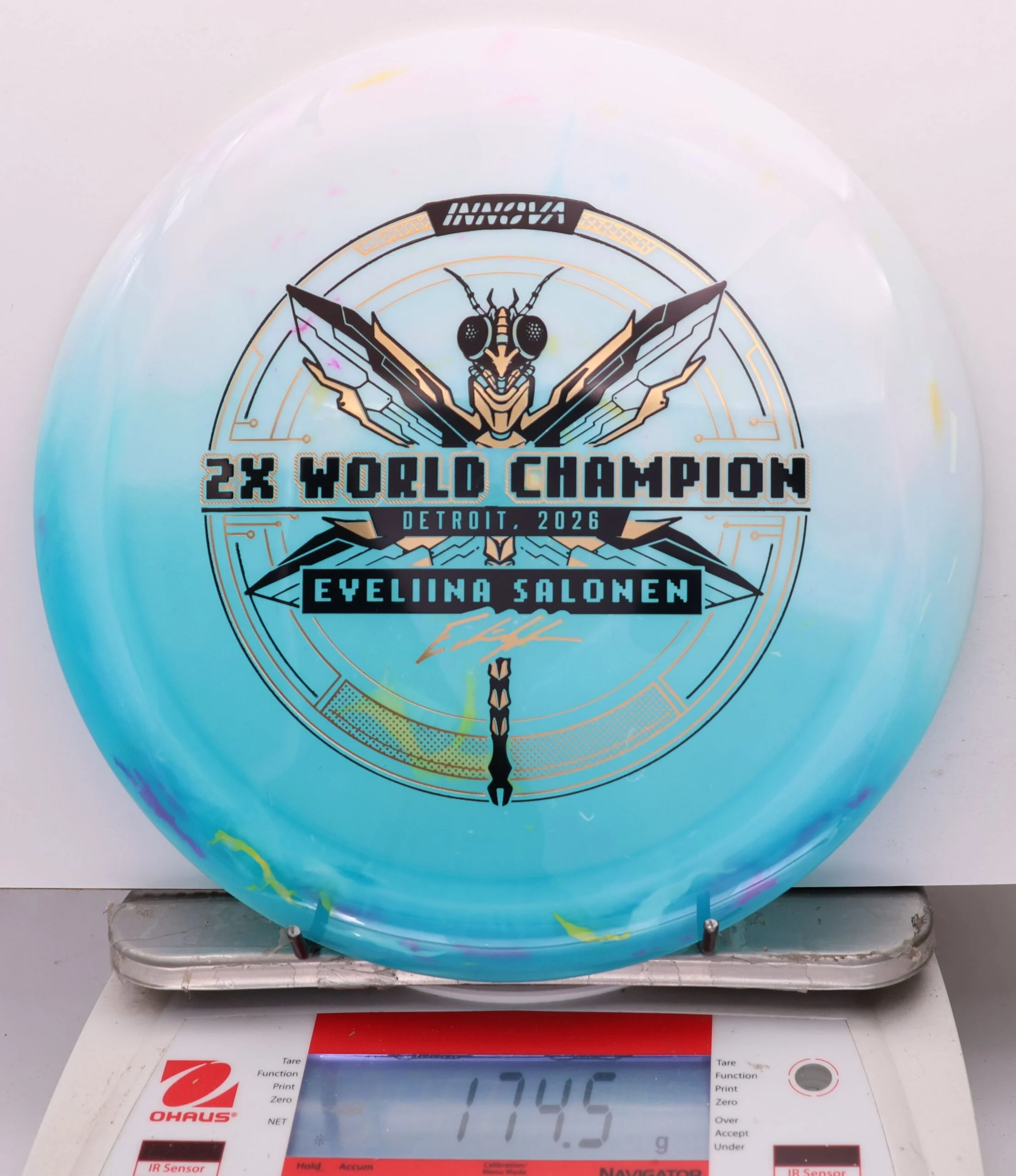 1135560 Party Time Duo Destroyer, Eveliina Salonen 2x World Champion - #09 LtBlueWhite, 175