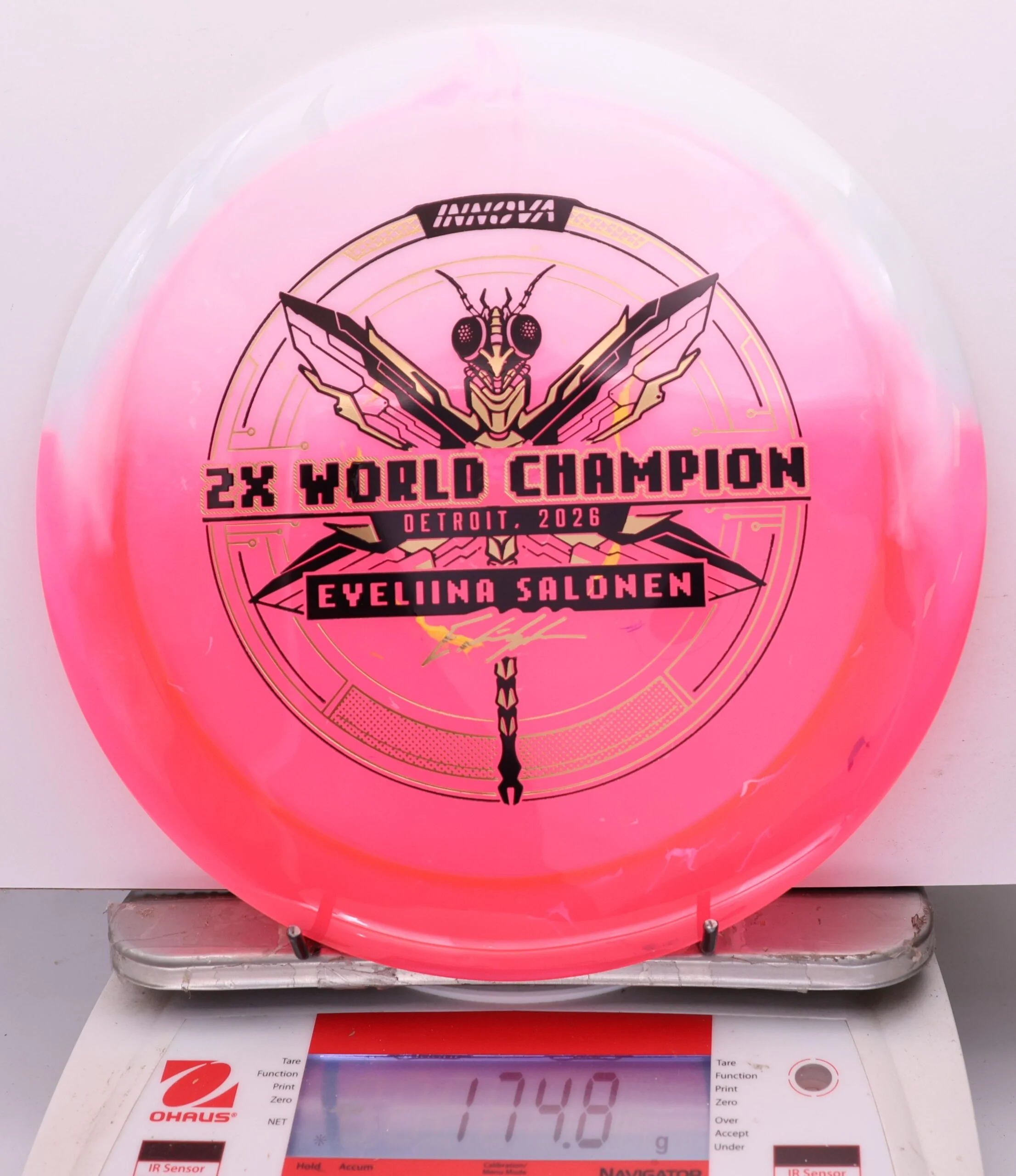 1135562 Party Time Duo Destroyer, Eveliina Salonen 2x World Champion - #11 PinkWhite, 175