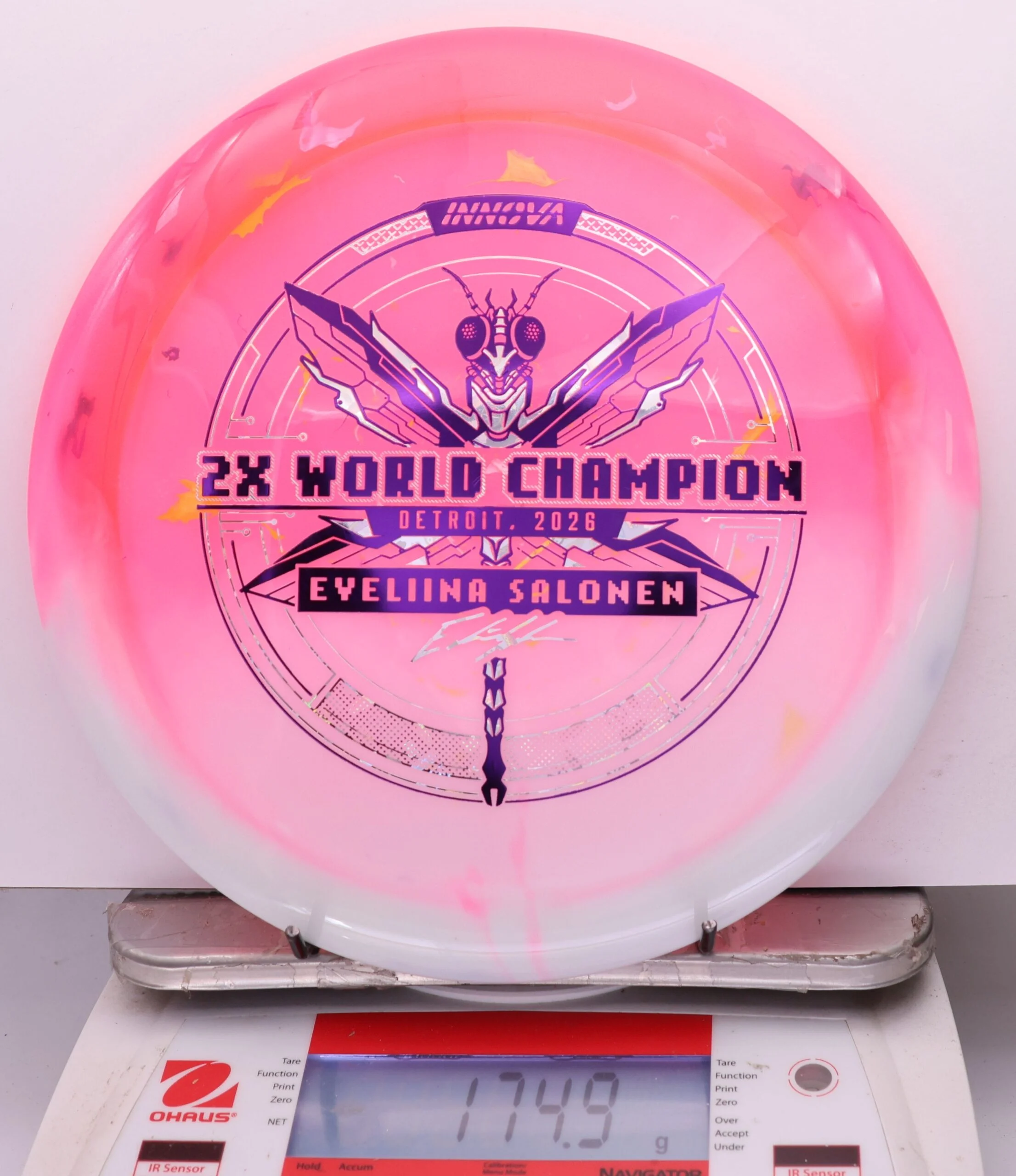 1135583 Party Time Duo Destroyer, Eveliina Salonen 2x World Champion - #15 PinkWhite, 175