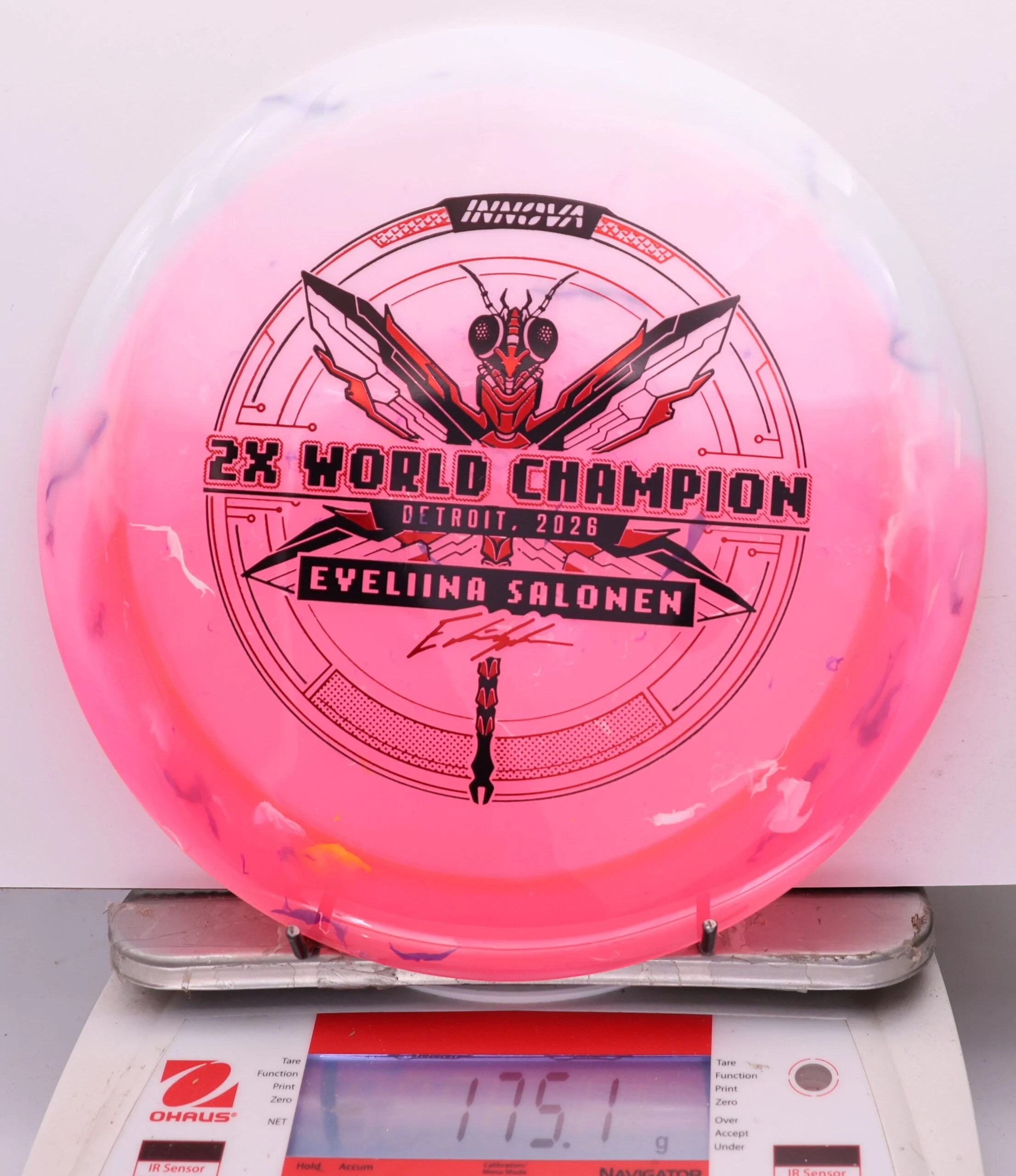 1135584 Party Time Duo Destroyer, Eveliina Salonen 2x World Champion - #16 PinkWhite, 175