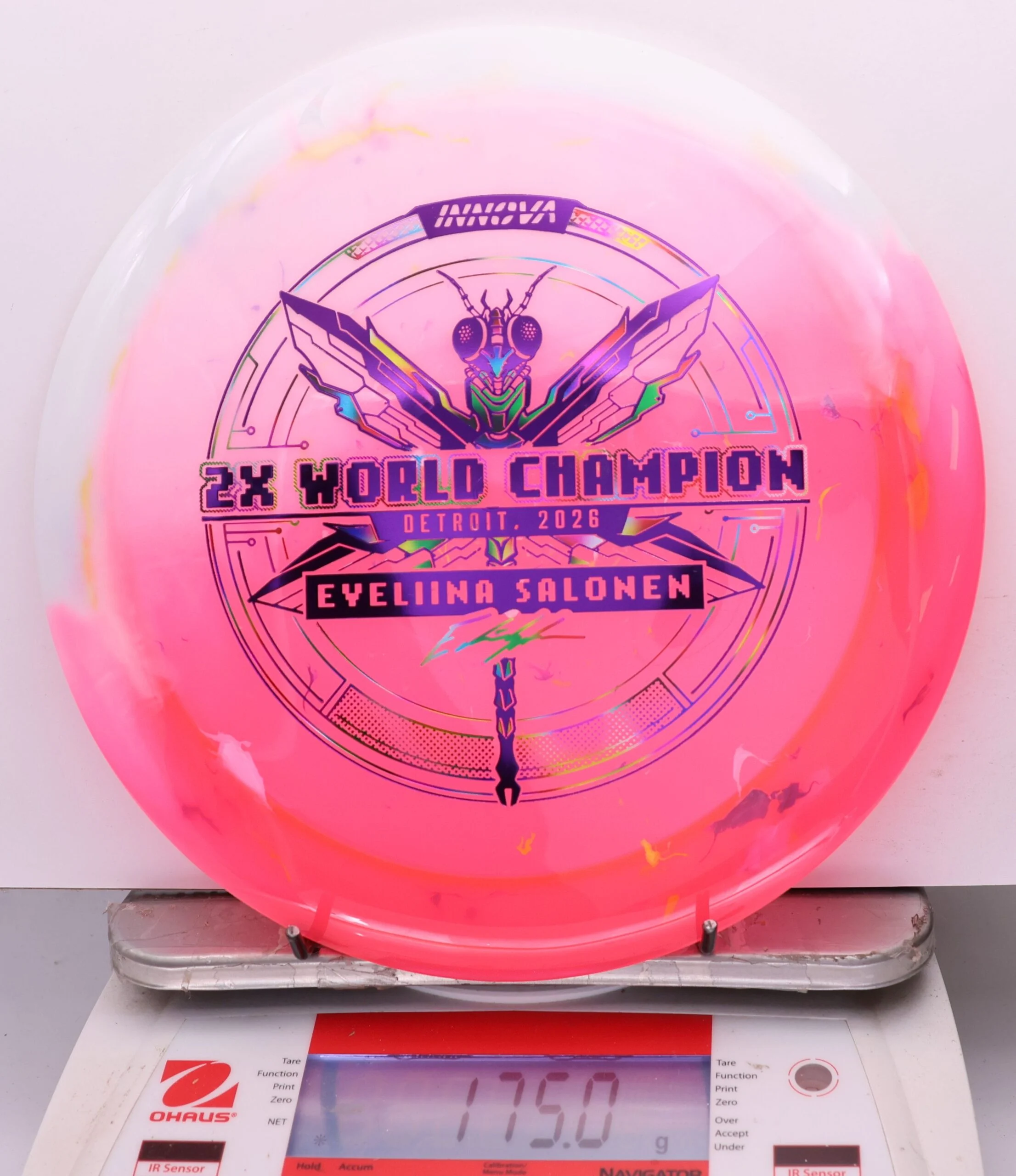 1135585 Party Time Duo Destroyer, Eveliina Salonen 2x World Champion - #17 PinkWhite, 175