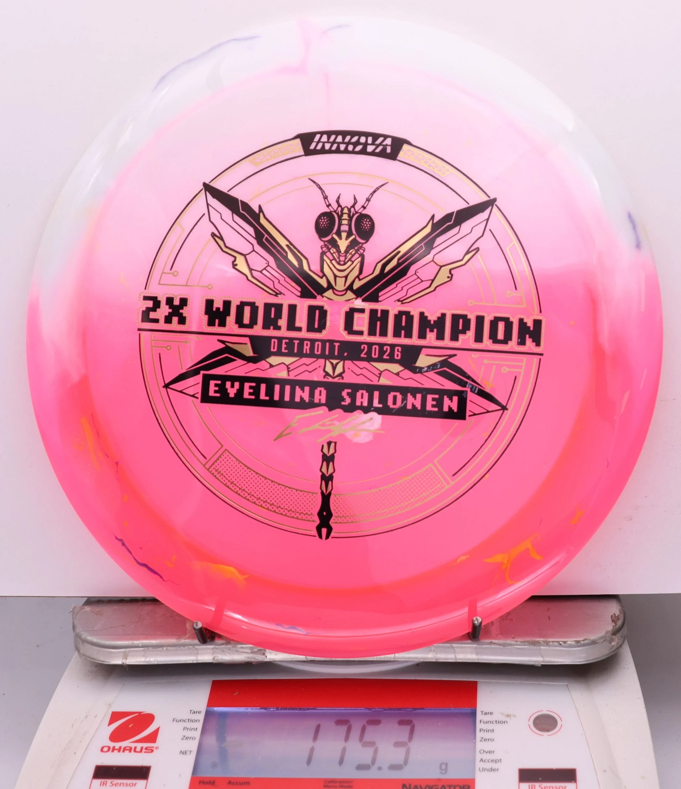 1135604 Party Time Duo Destroyer, Eveliina Salonen 2x World Champion - #19 PinkWhite, 175