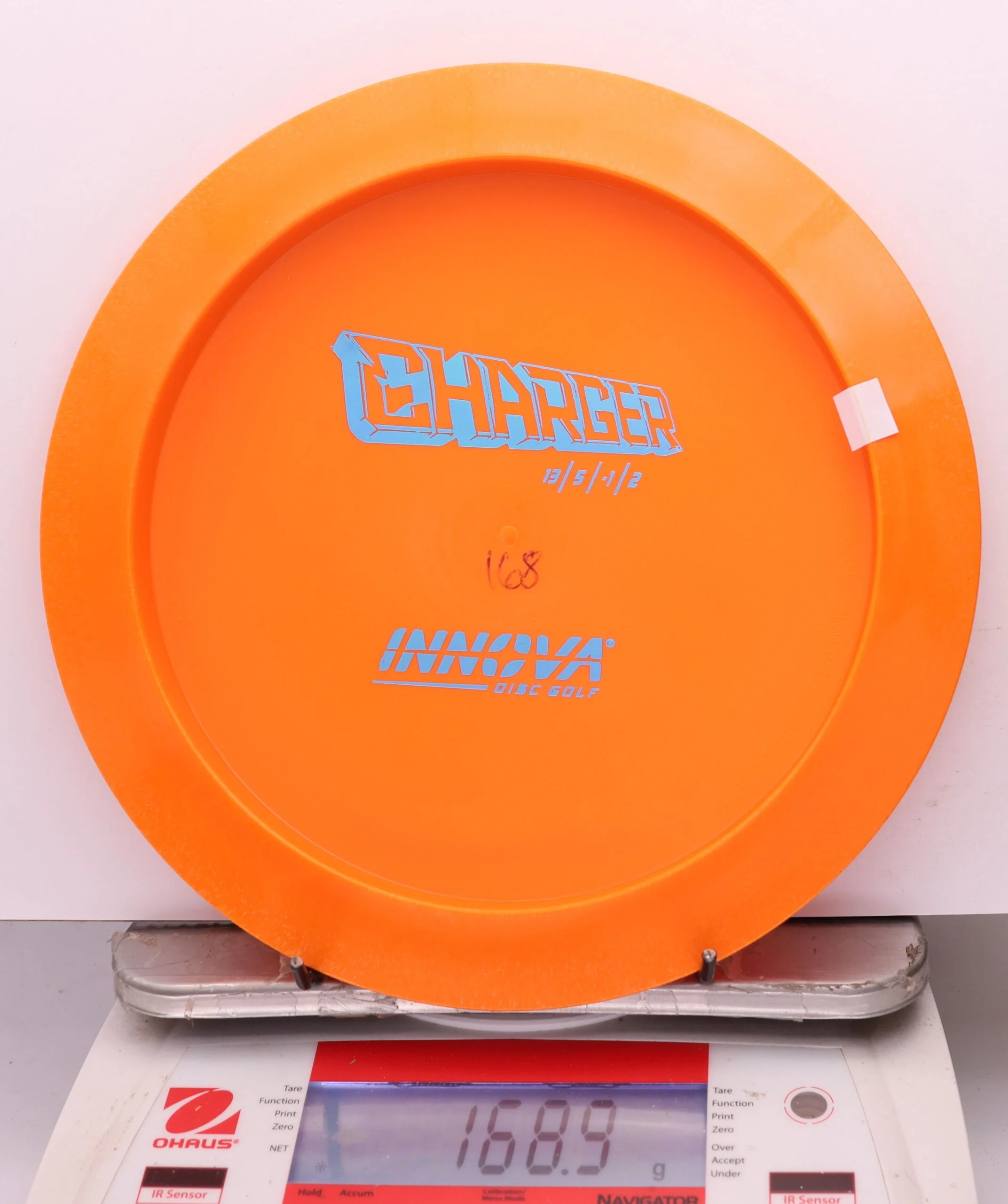 1135858 Star Charger, Bottom Stamp - #227 Orange, 169