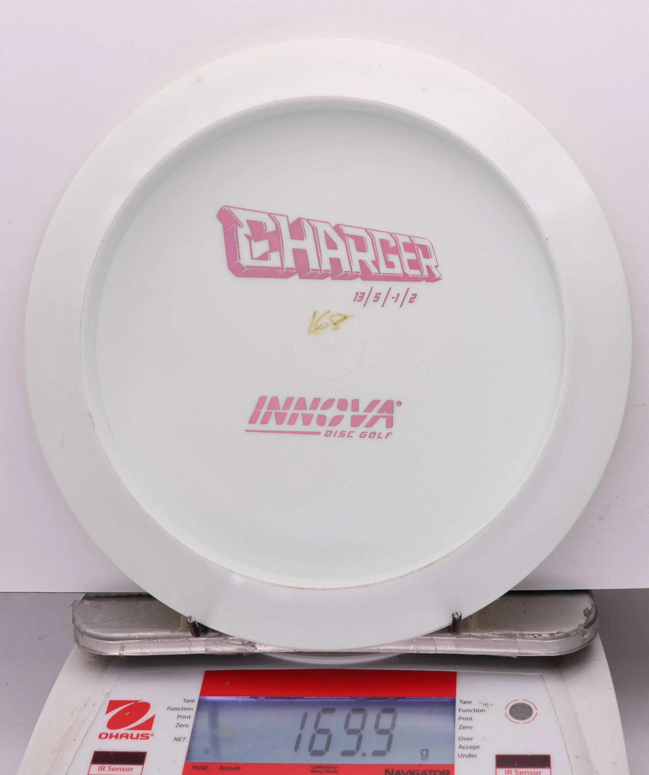 1135866 Star Charger, Bottom Stamp - #230 White, 170