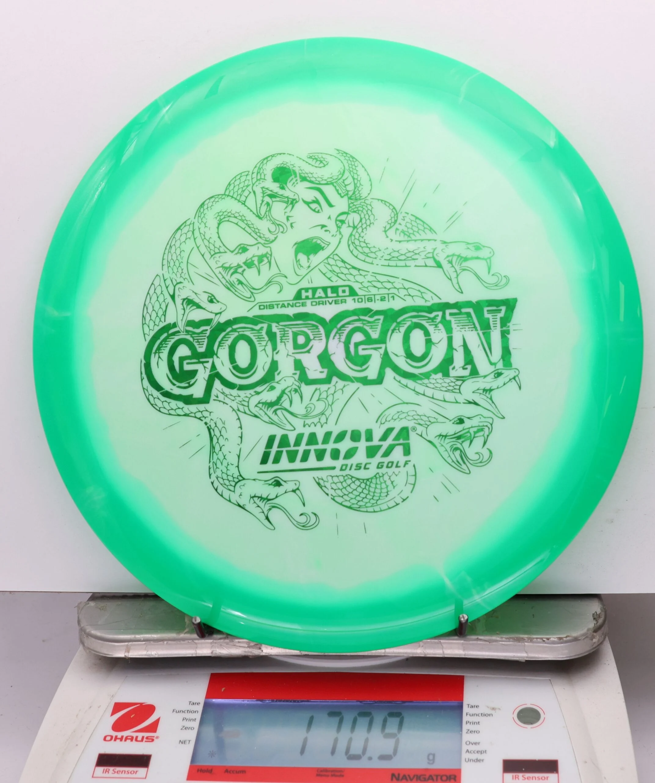 1136103 Halo Star Gorgon - #227 Green-White, 171