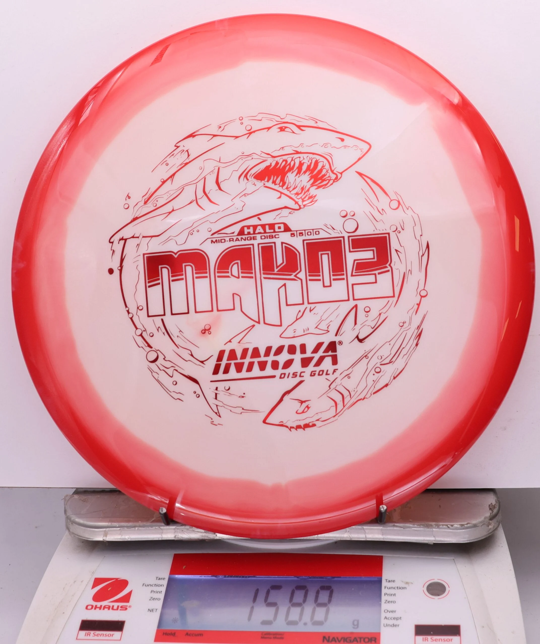1136148 Halo Star Mako3 - #227 Red-White, 159