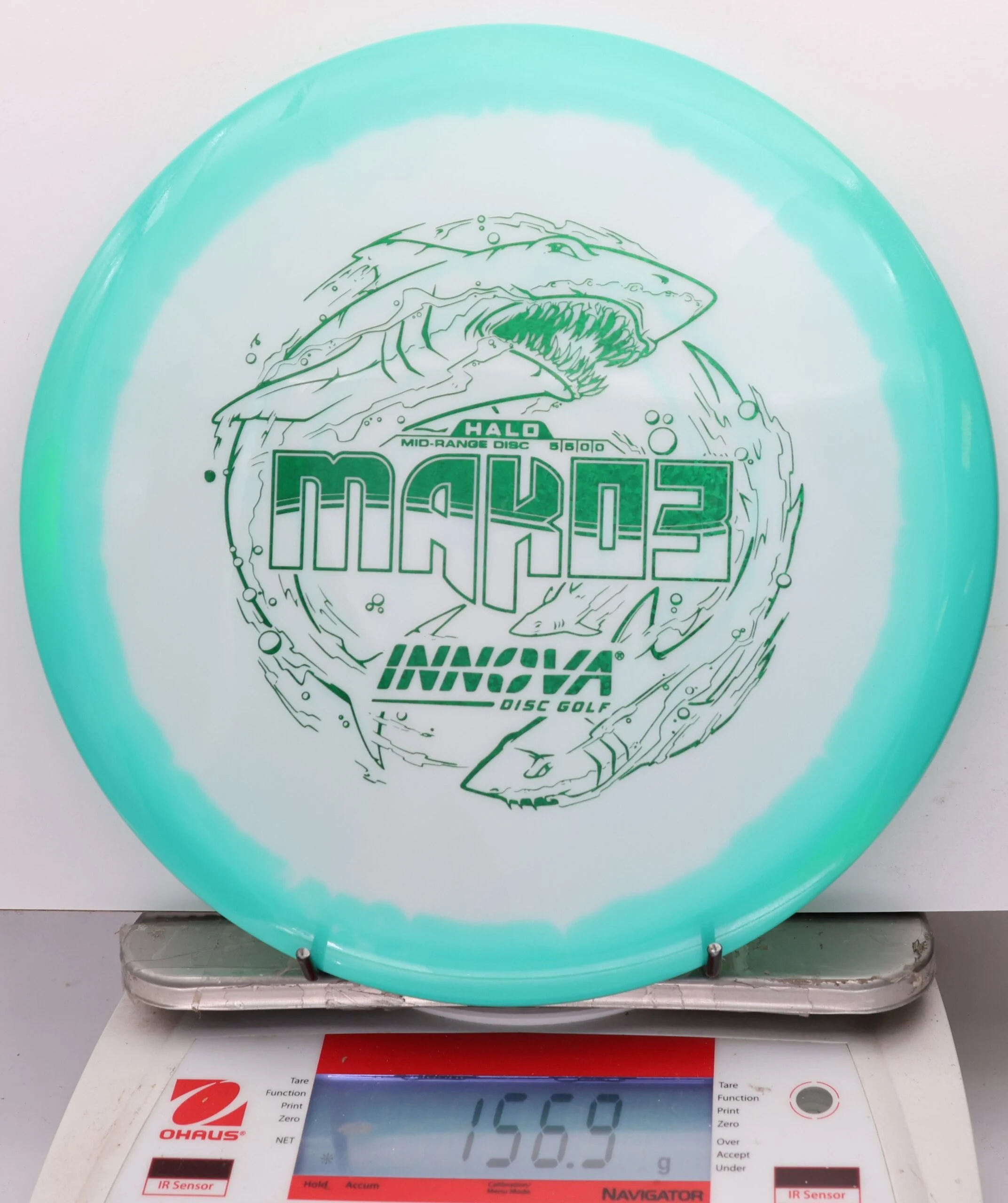1136178 Halo Star Mako3 - #237 Teal-White, 157