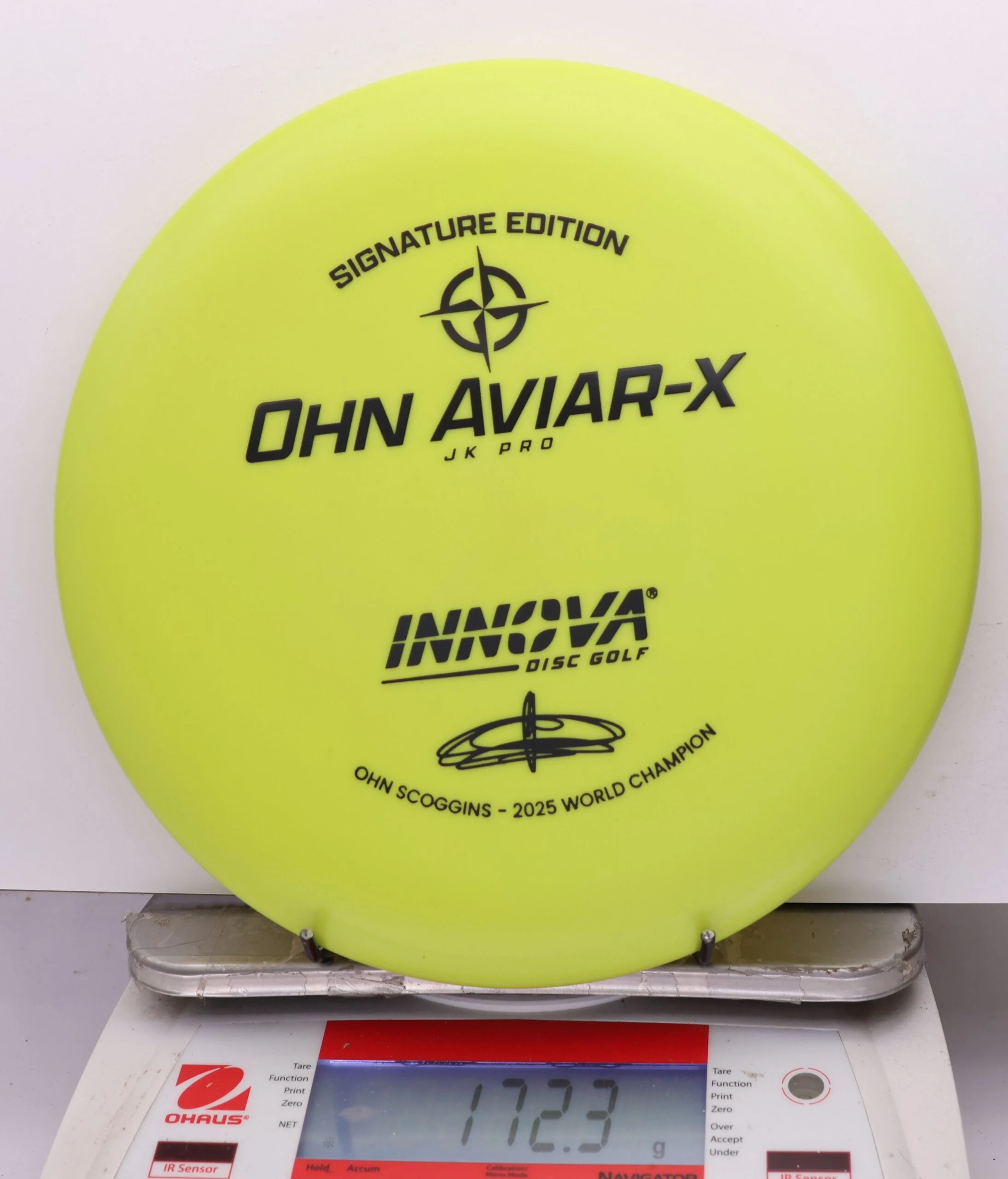 1136585 JK Pro Aviar-X, Ohn Scoggins 2025 FPO World Champion - #228 Yellow, 172