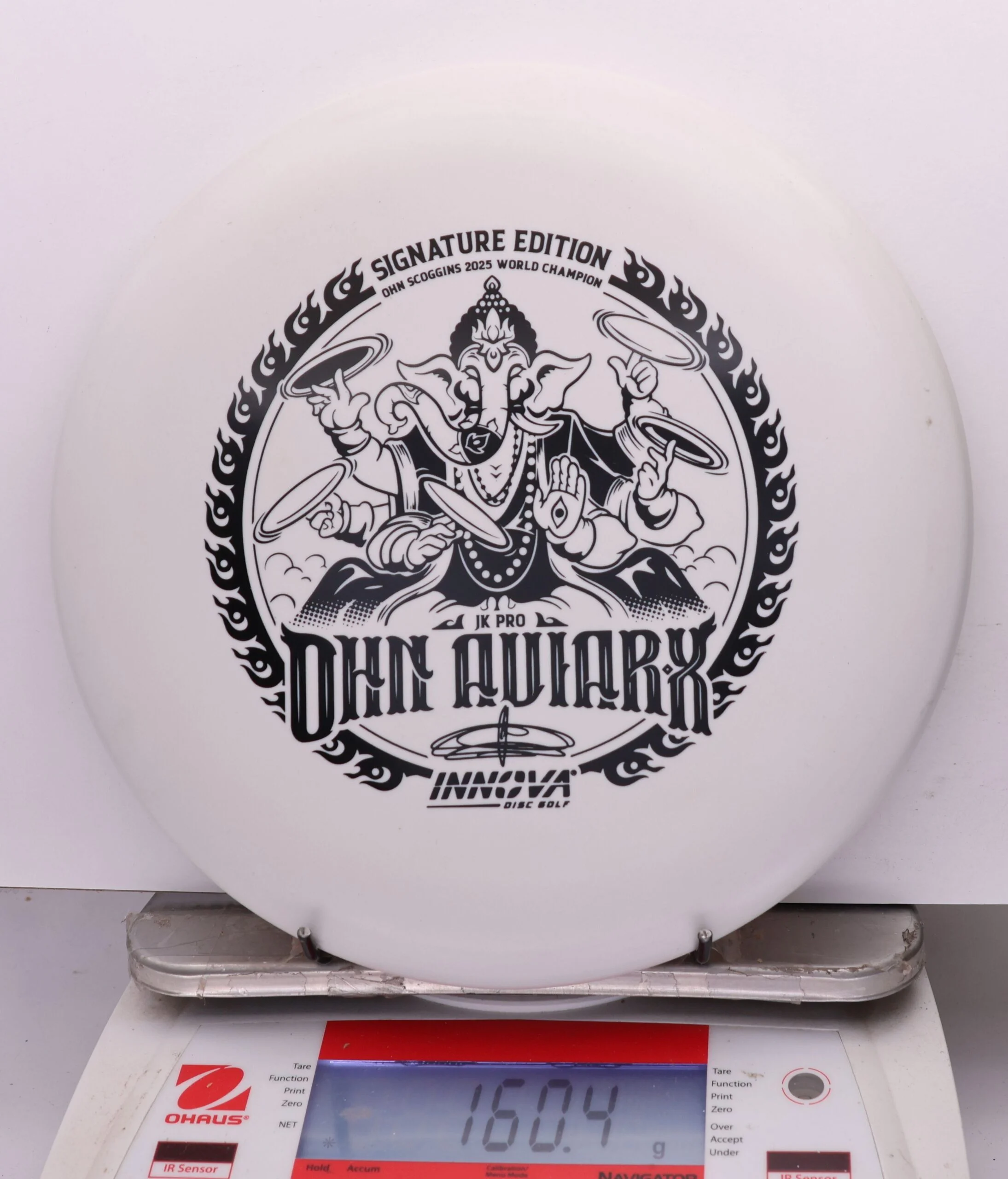 1136603 JK Pro Aviar-X, Ohn Scoggins FPO World Champion Character - Signature Edition - #223 White, 160