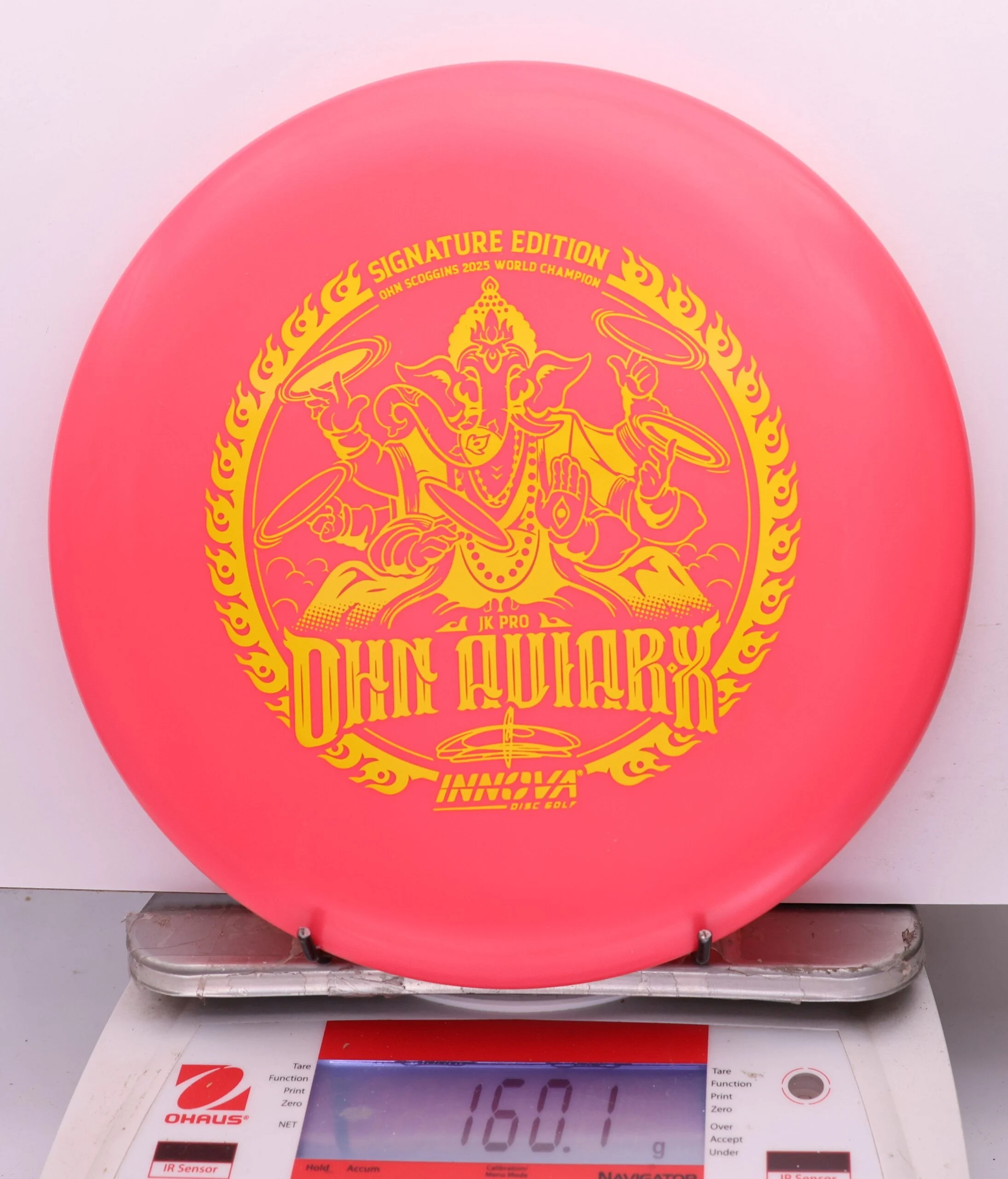 1136612 JK Pro Aviar-X, Ohn Scoggins FPO World Champion Character - Signature Edition - #229 Red, 160
