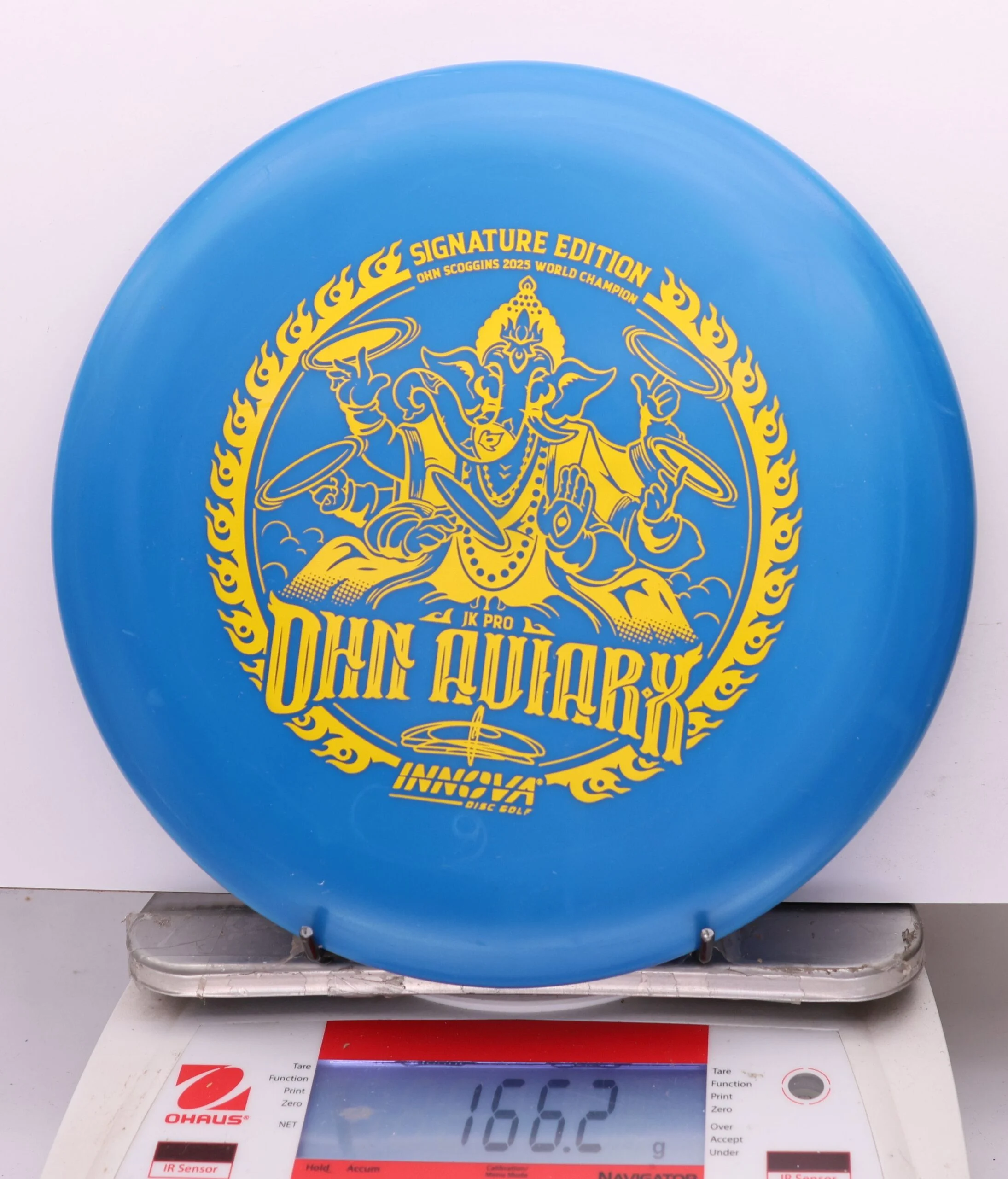 1136613 JK Pro Aviar-X, Ohn Scoggins FPO World Champion Character - Signature Edition - #230 Blue, 166