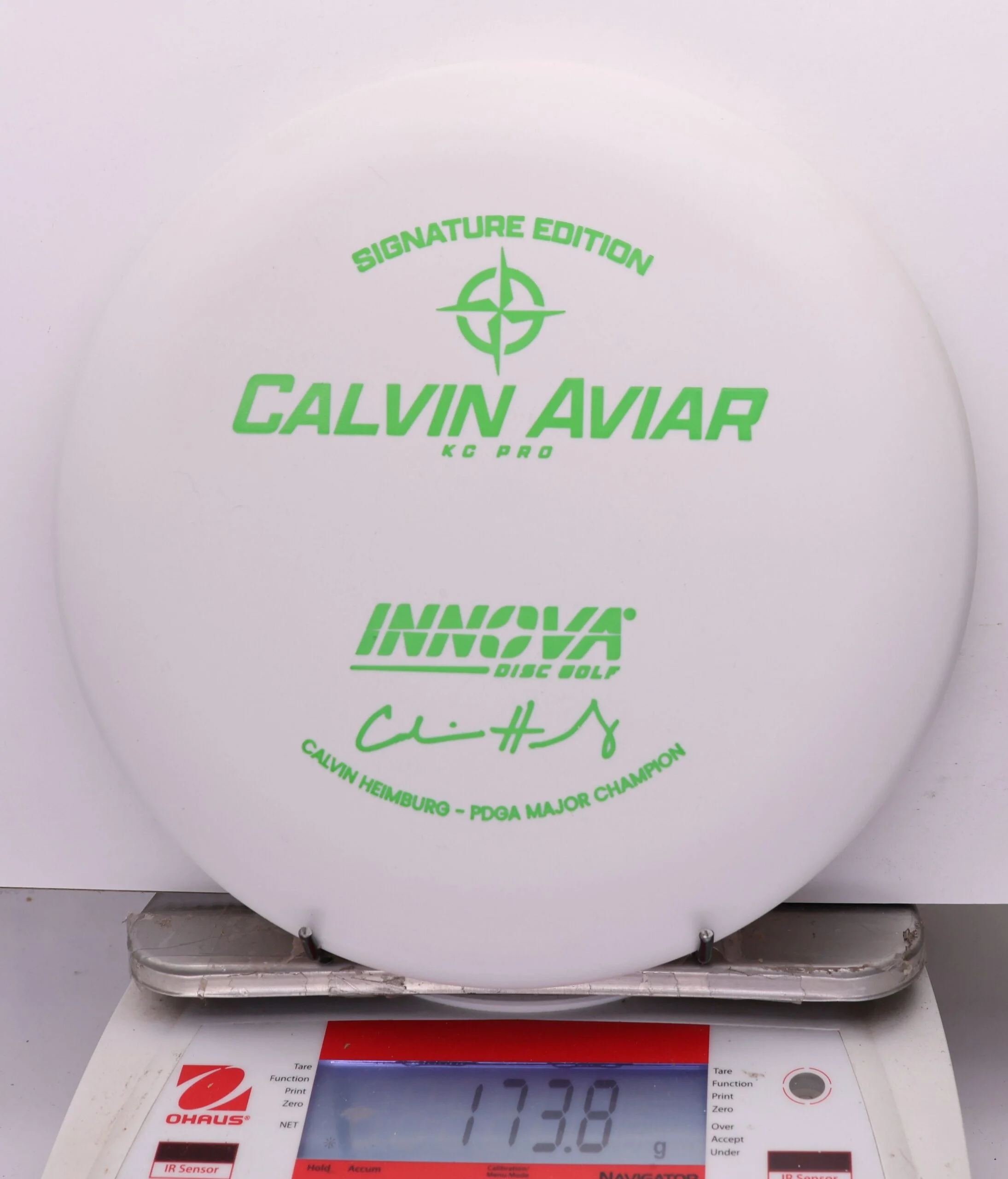 1136677 KC Pro Aviar, Calvin Heimburg Signature Edition - #224 White, 174