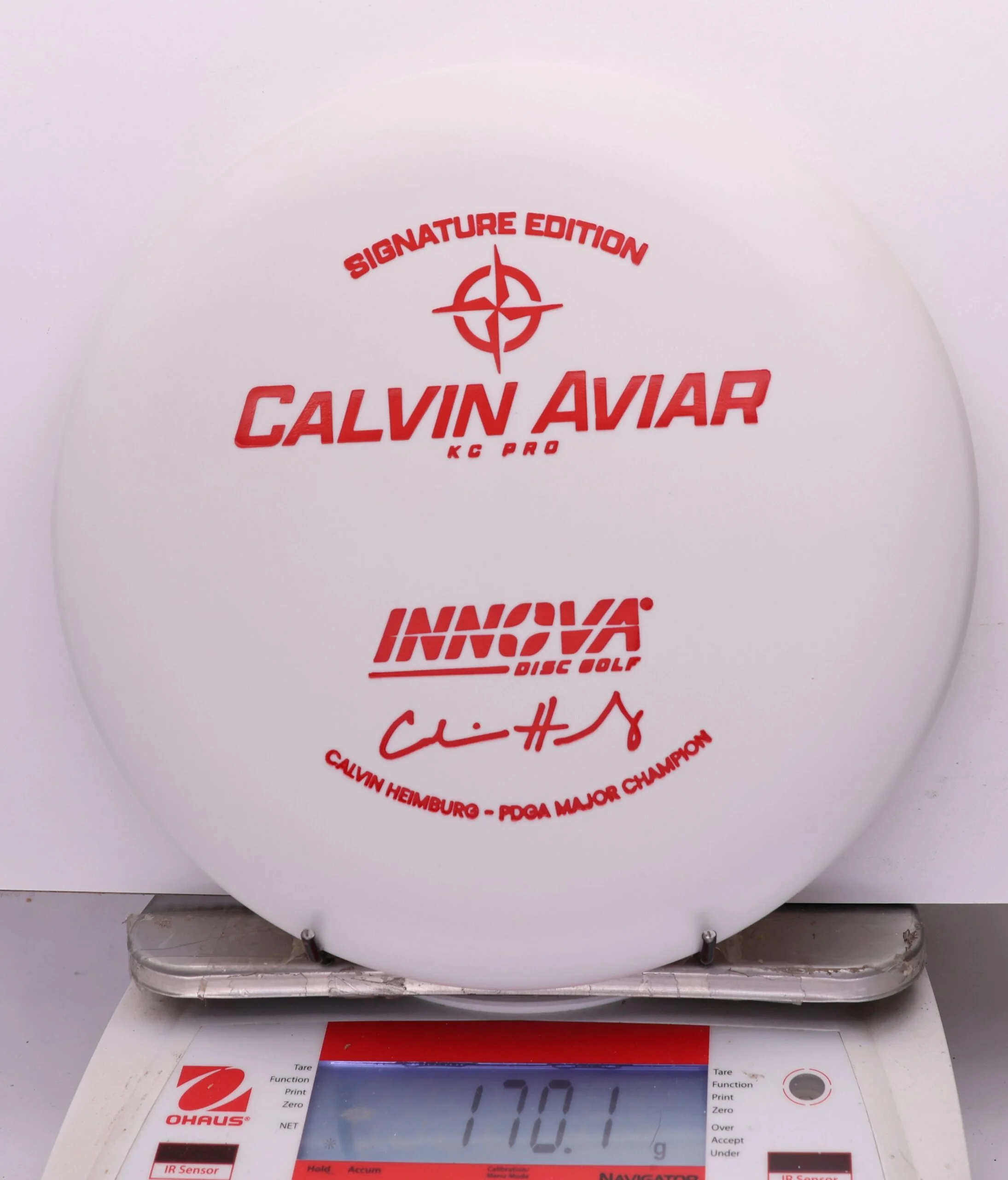 1136770 KC Pro Aviar, Calvin Heimburg Signature Edition - #242 White, 170