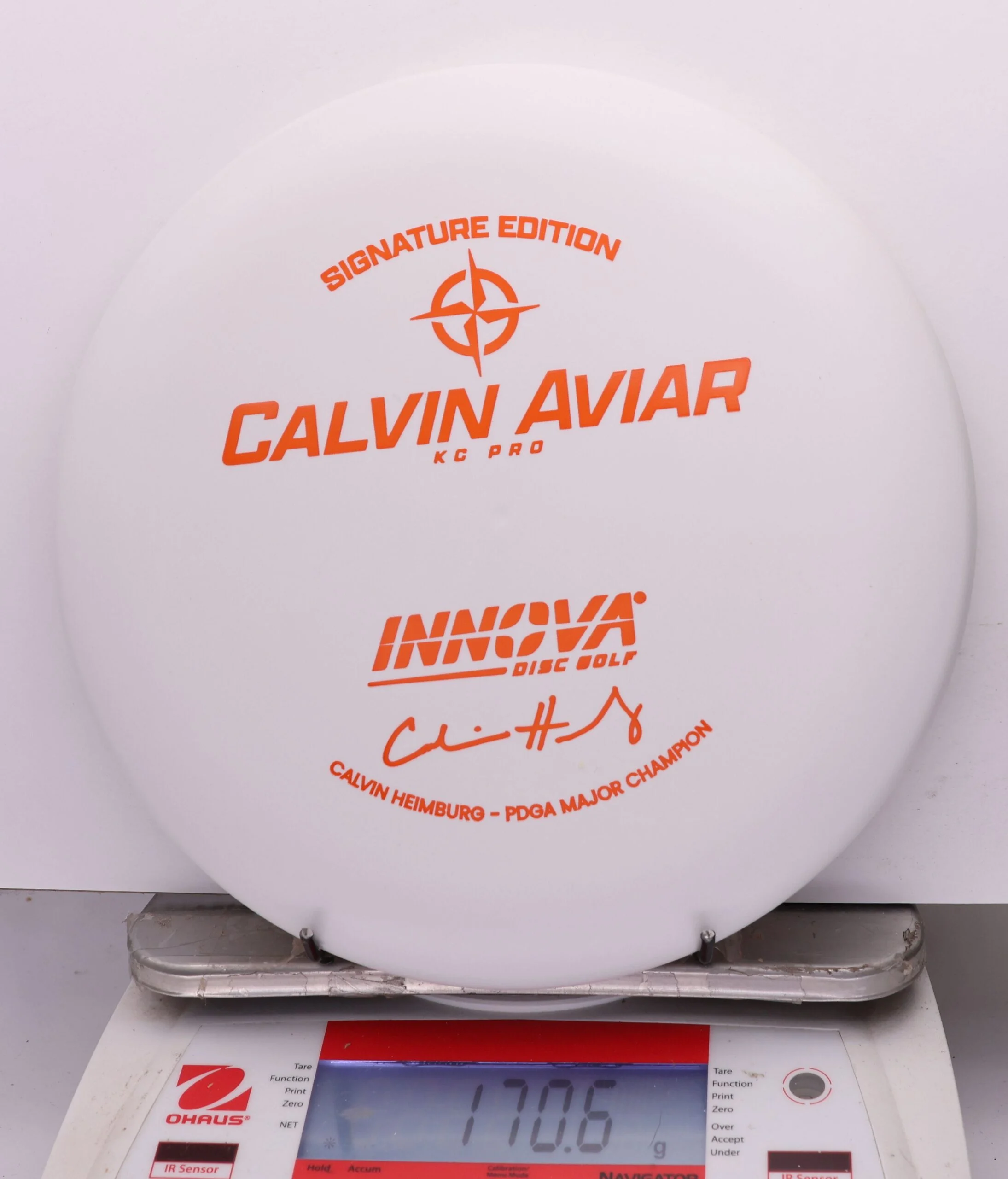 1136797 KC Pro Aviar, Calvin Heimburg Signature Edition - #244 White, 171