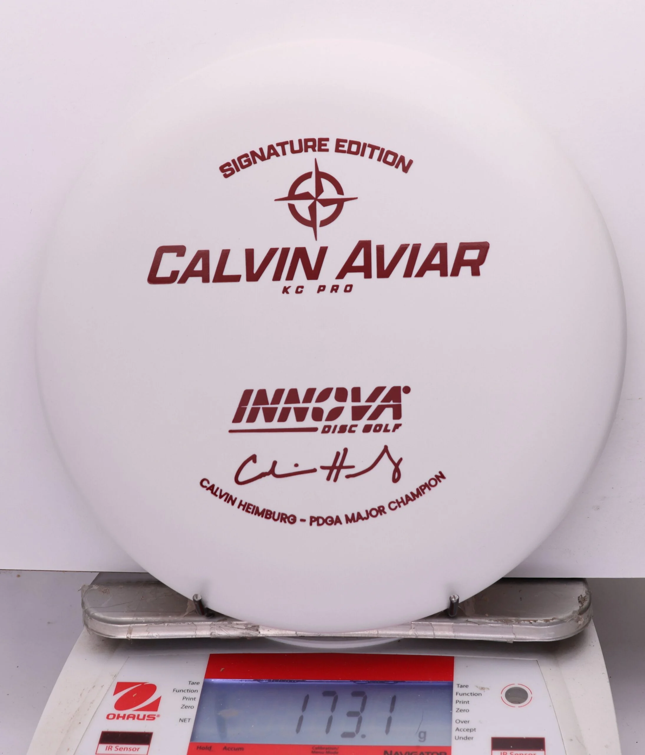 1136800 KC Pro Aviar, Calvin Heimburg Signature Edition - #247 White, 173